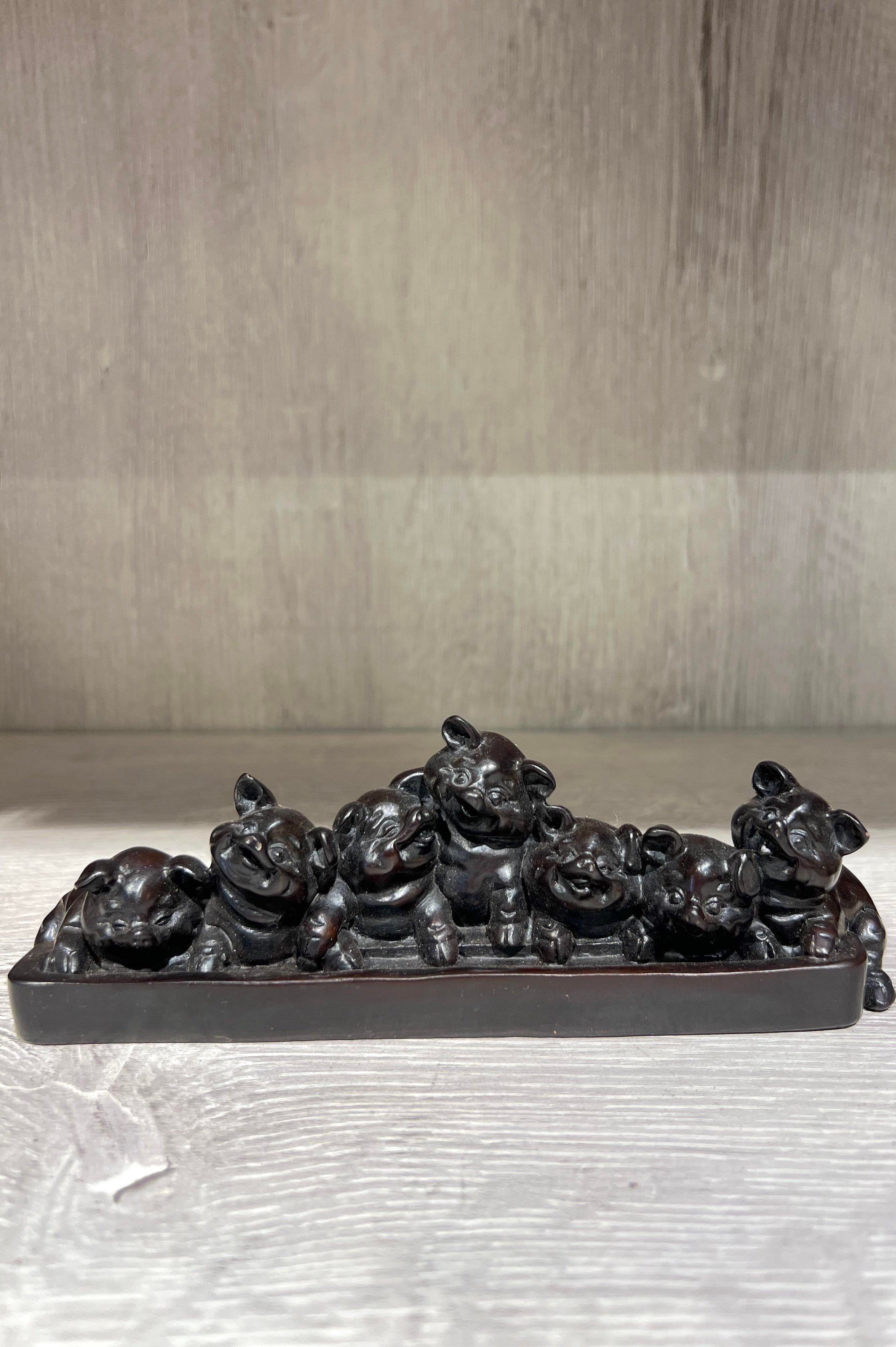 Reçine Domuzcuklar Feng Shui Şans Biblosu - Miamantra