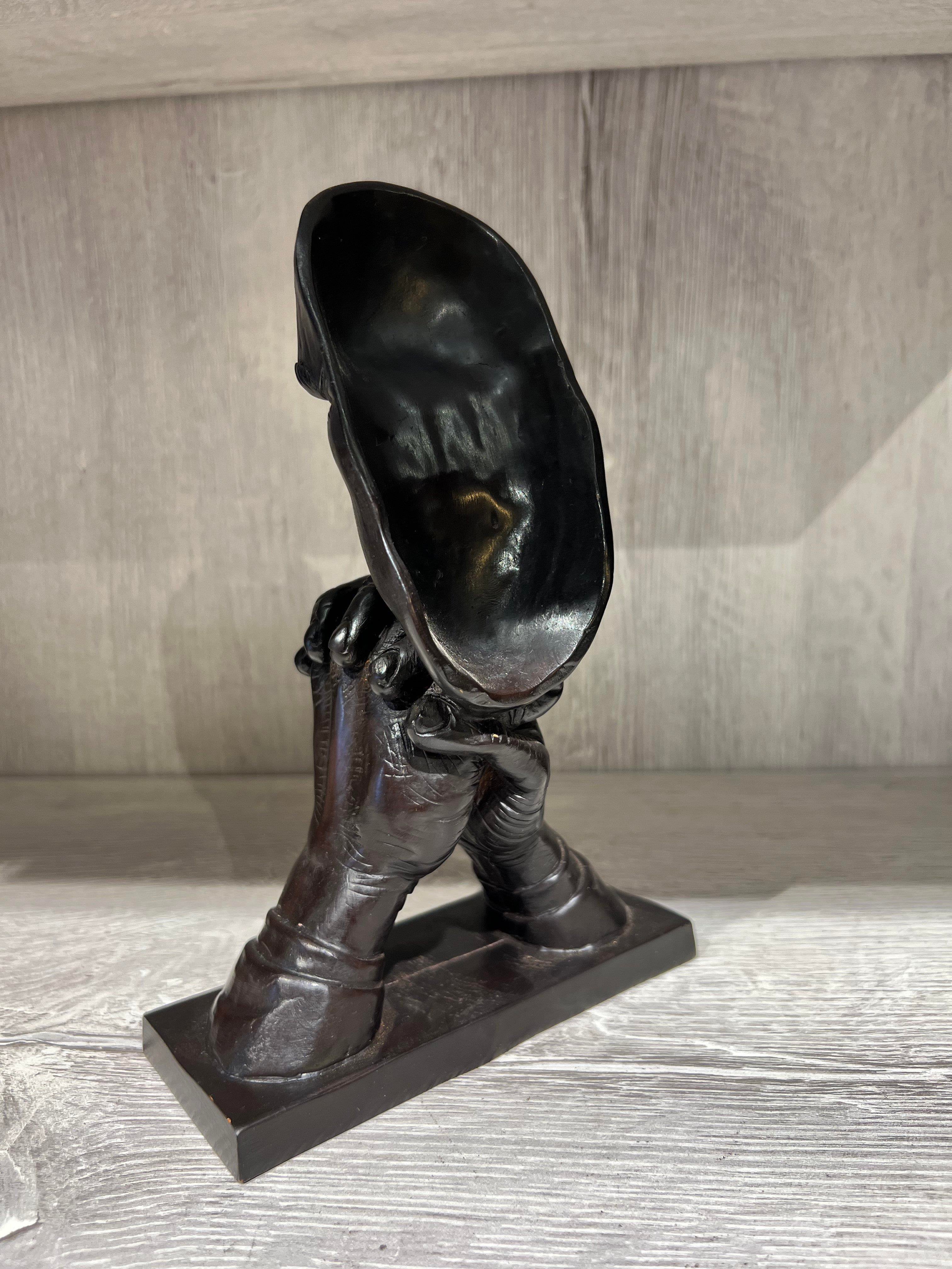 Reçine Düşünen Insan Biblo/ Mask Model1 - Miamantra