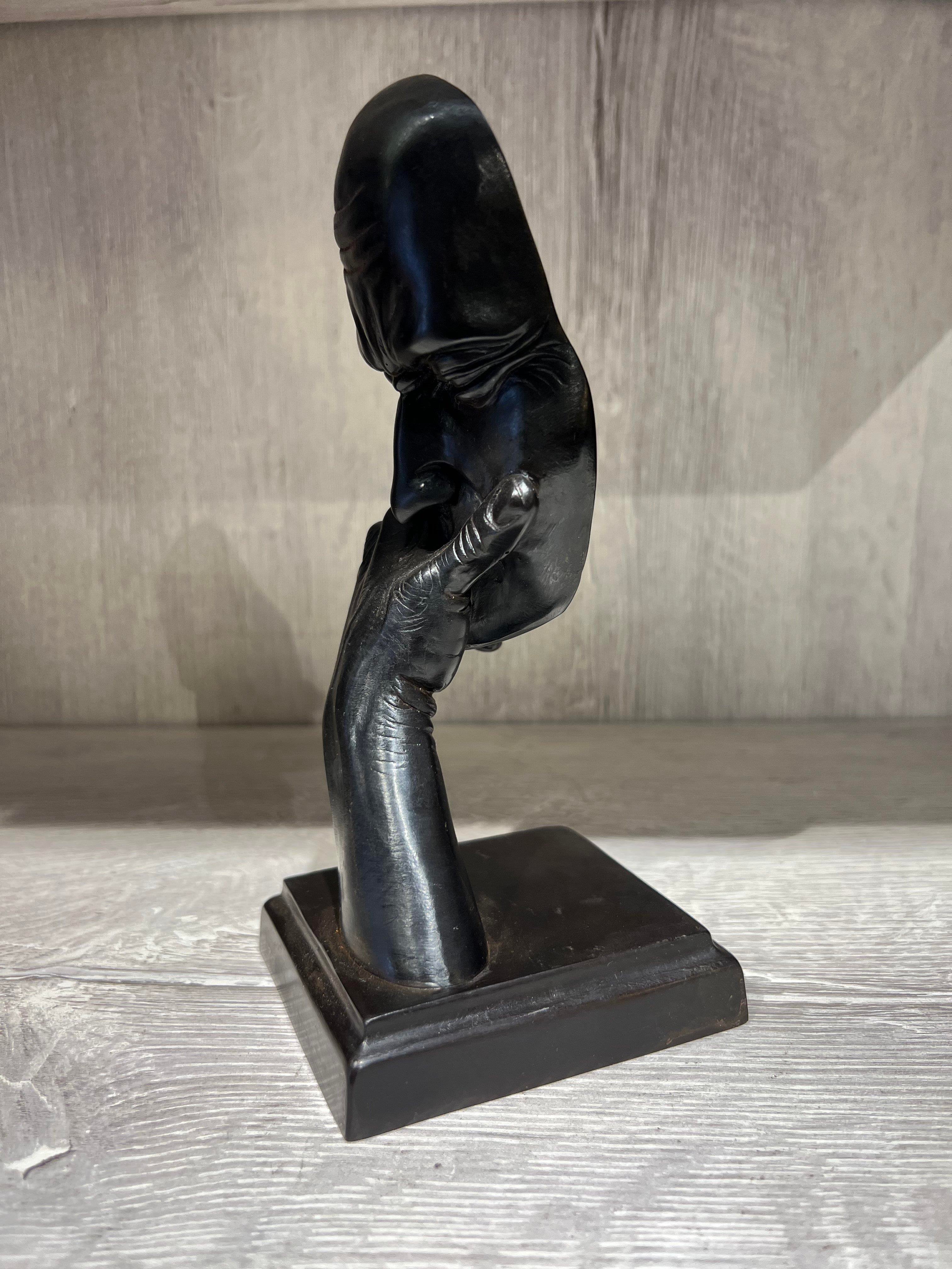 Reçine Düşünen Insan Biblo/ Mask Model2 - Miamantra