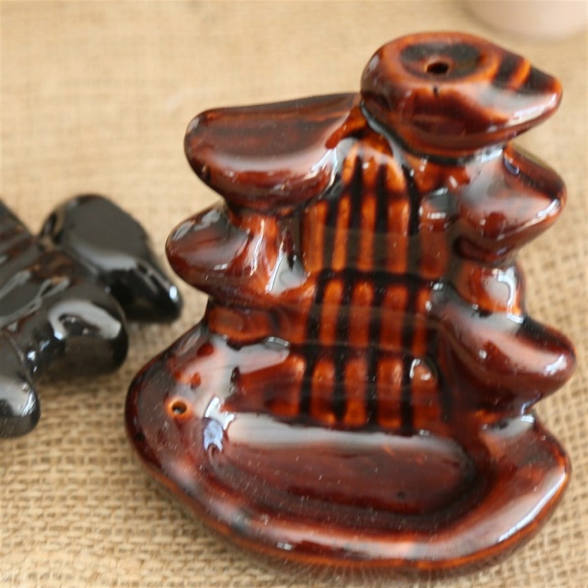 Seramik Geri Akış Tütsülük / Tütsü Şelalesi Model 2 (11 cm)