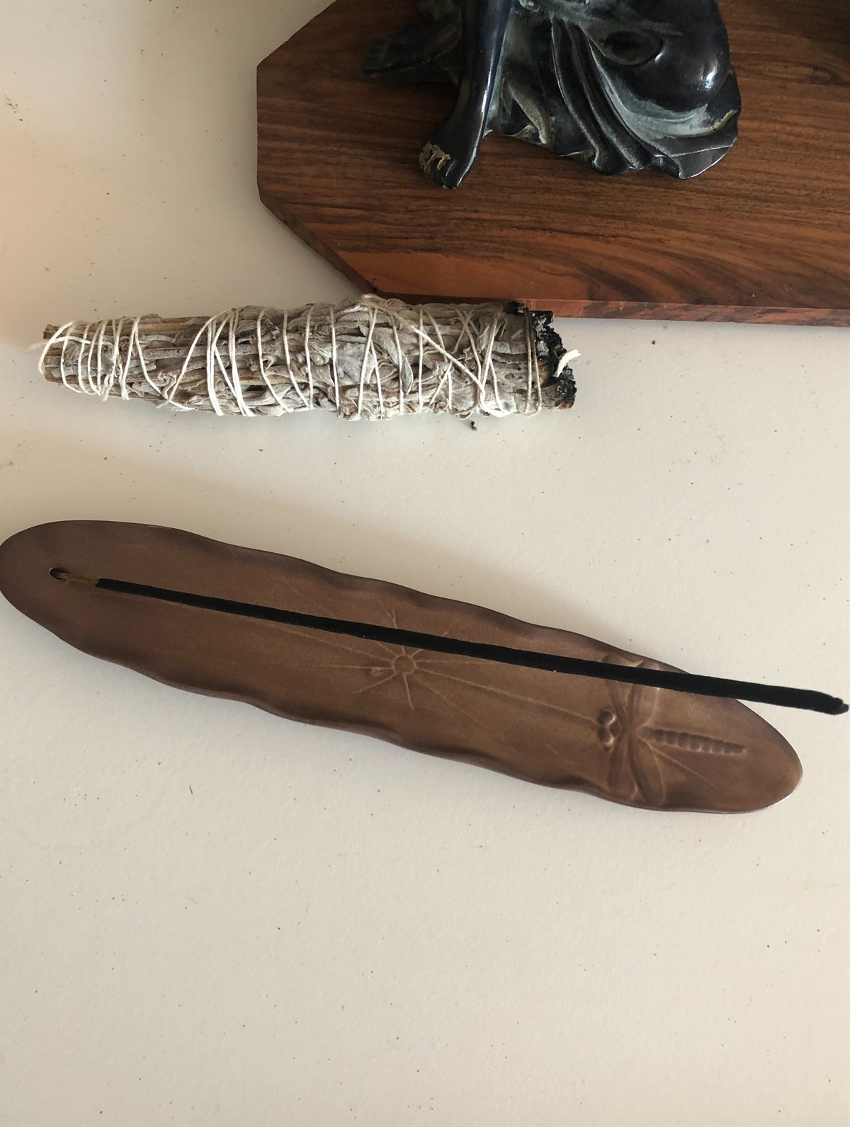 Seramik Yusufçuklu Tütsülük (22 cm * 4 cm)