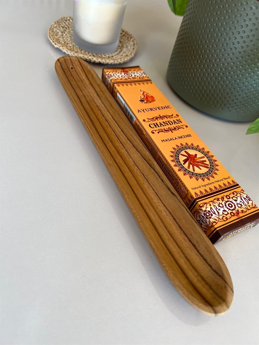 Suar Ağacı Tütsülük + Ayurvedik Chandan Tütsü Seti - ayurvedic