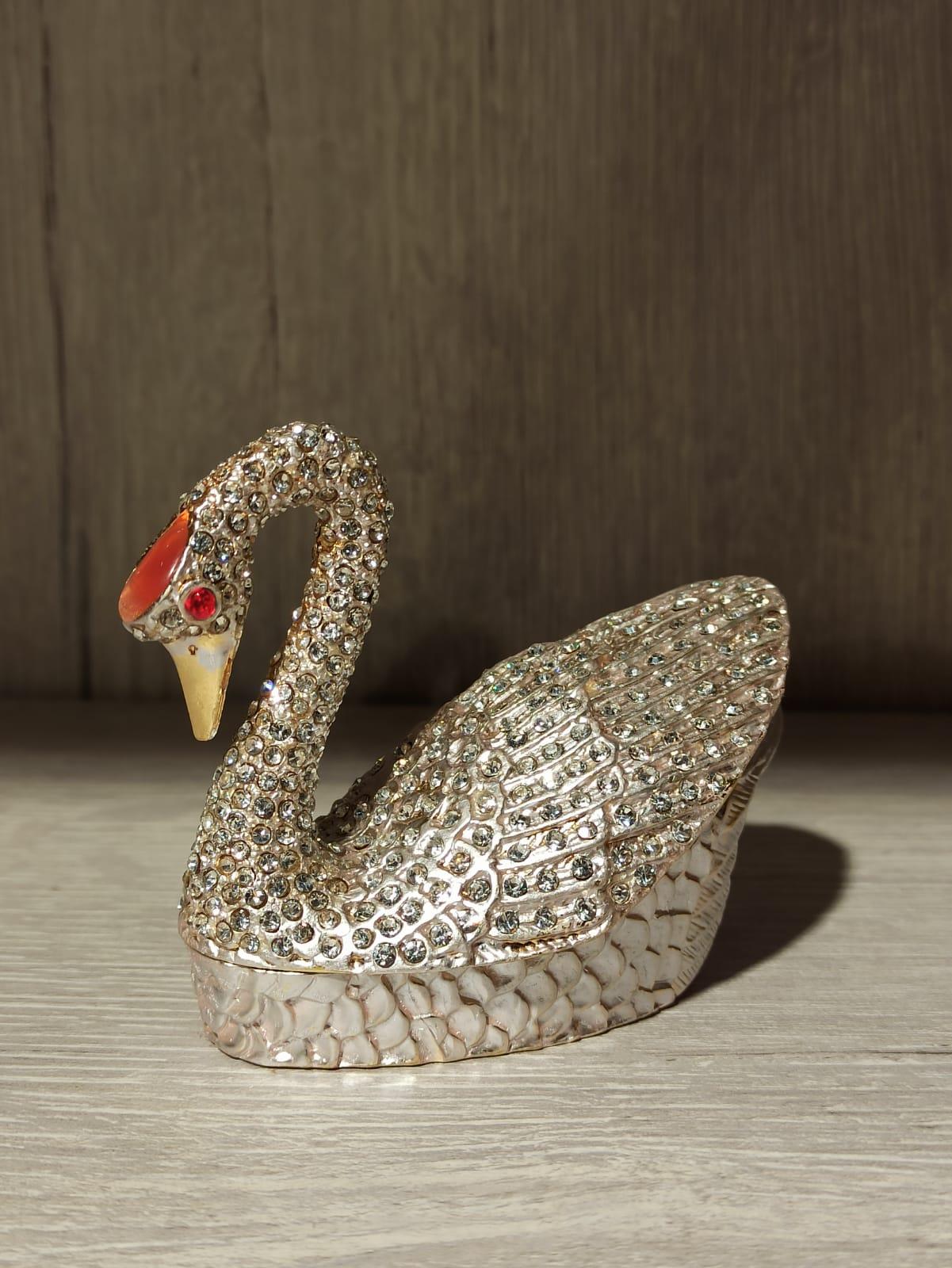 Swarovski Taşlı Kuğu Mücevherlik / Dekoratif Biblo - Miamantra