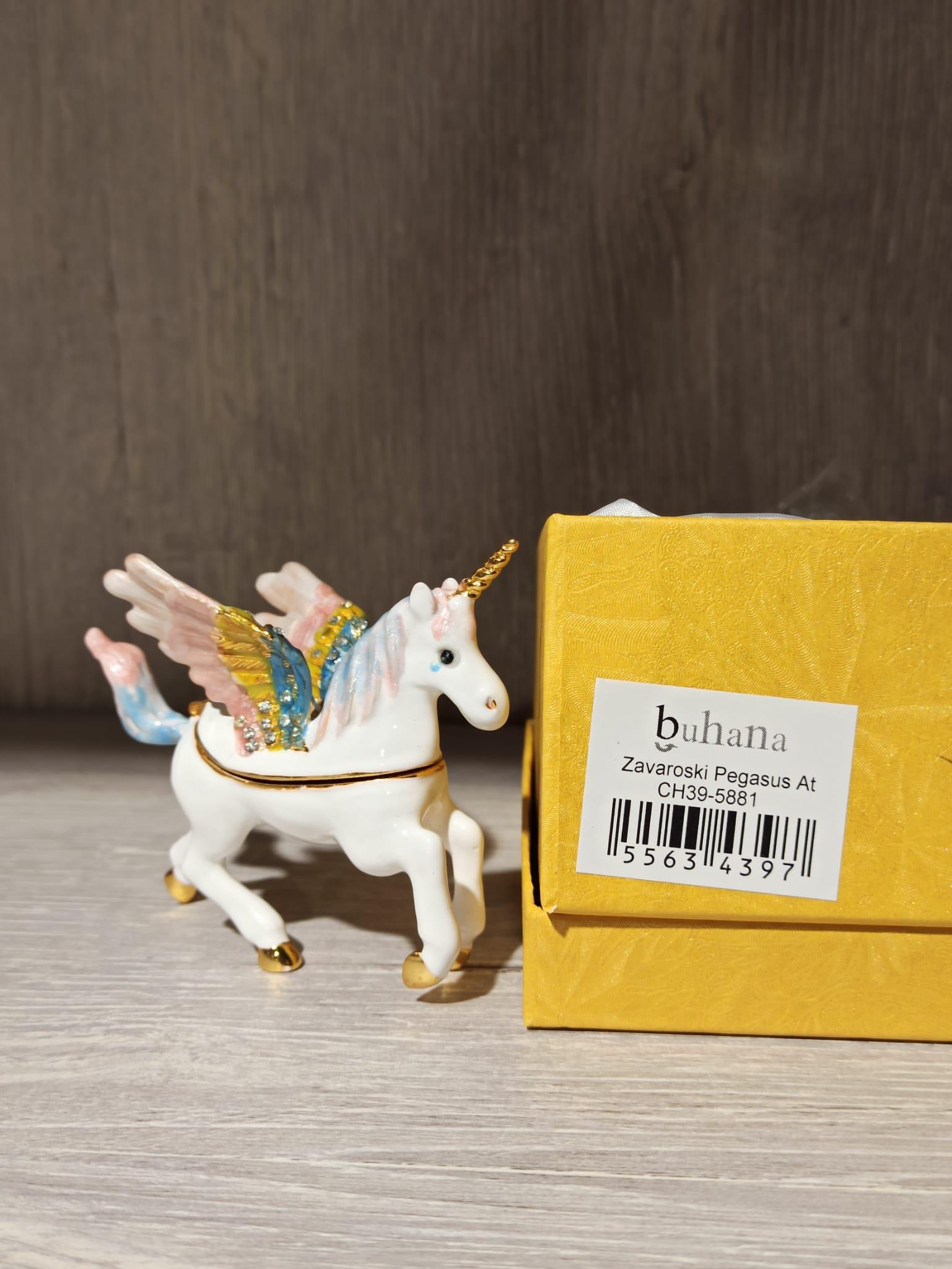 Swarovski Taşlı Pegasus At Mücevherlik / Dekoratif Biblo - Miamantra