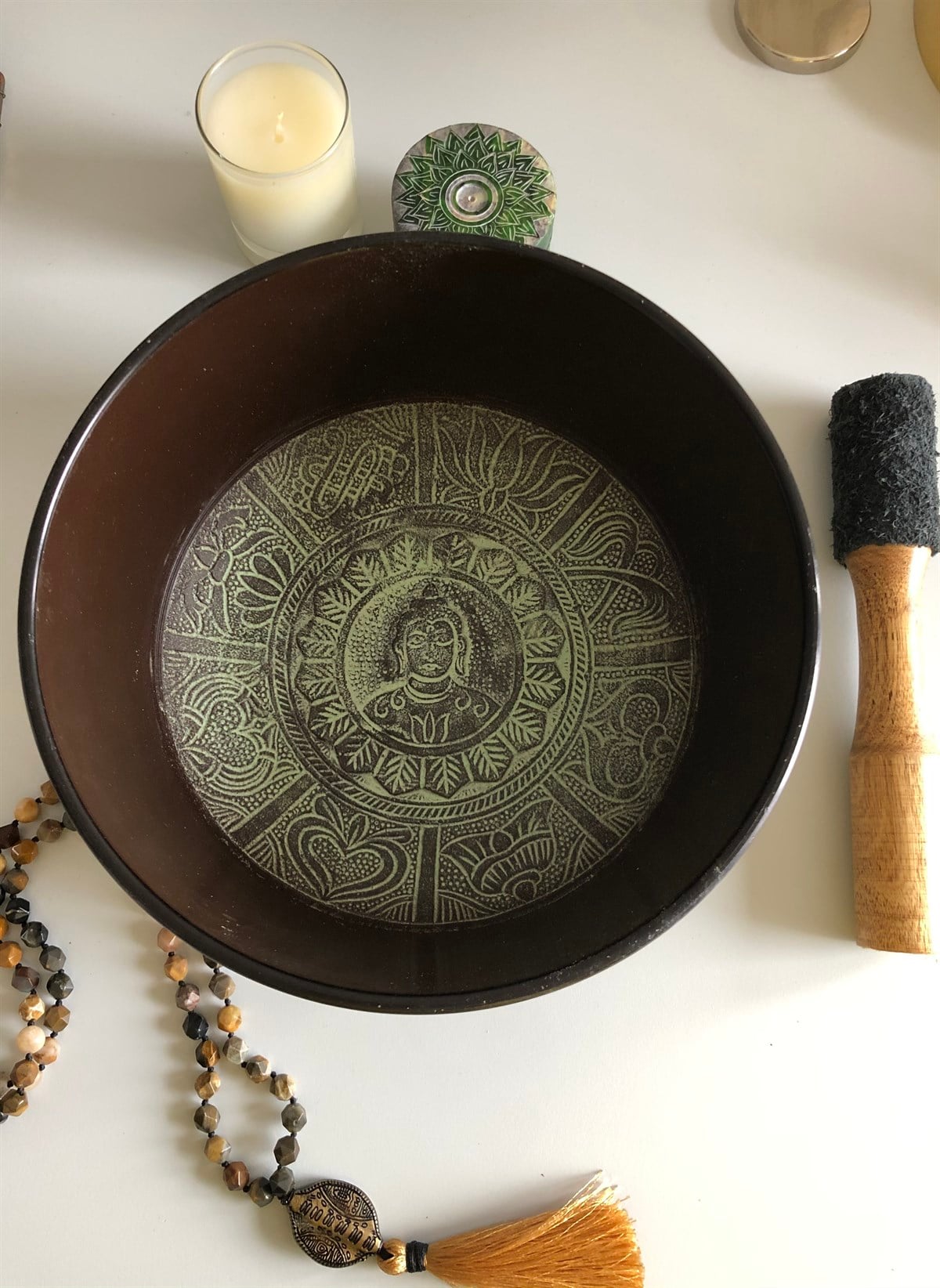 Tibet Ses Çanağı (19 cm çap)