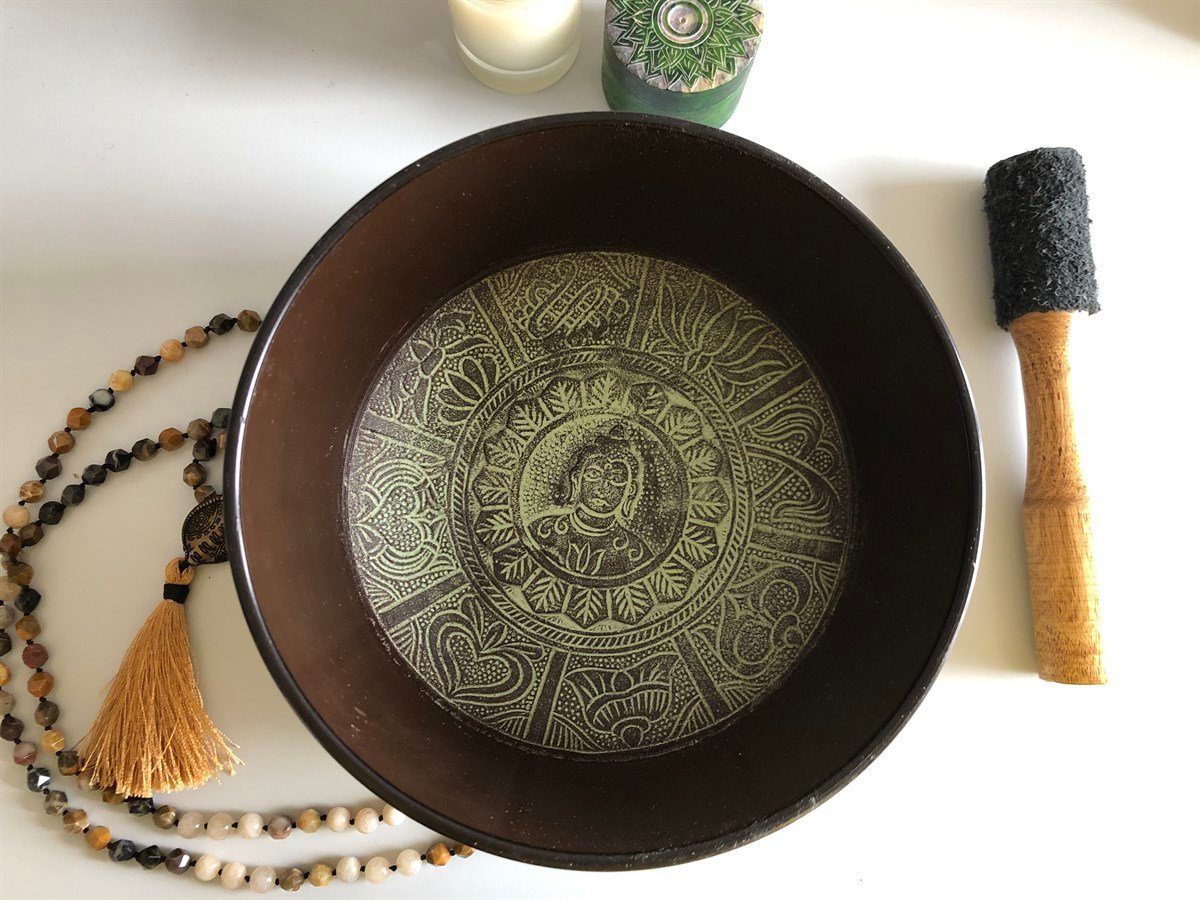 Tibet Ses Çanağı (19 cm çap)