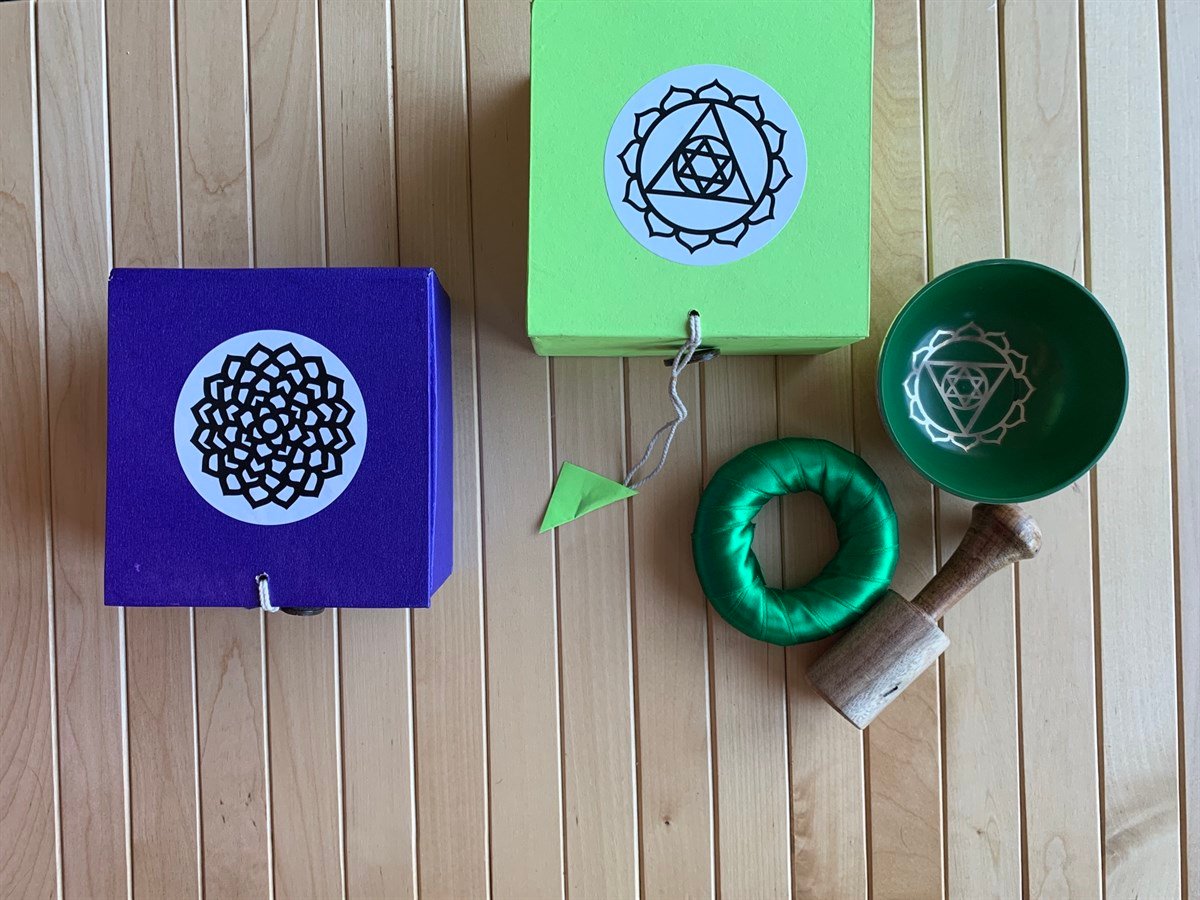Tibet Ses Çanağı Seti (Çap: 9 cm)