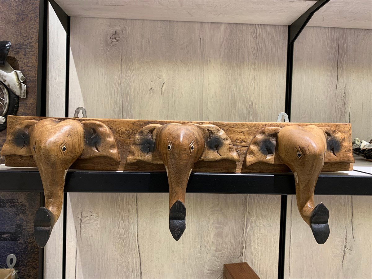 Üçlü Filli Askılık (54 cm)