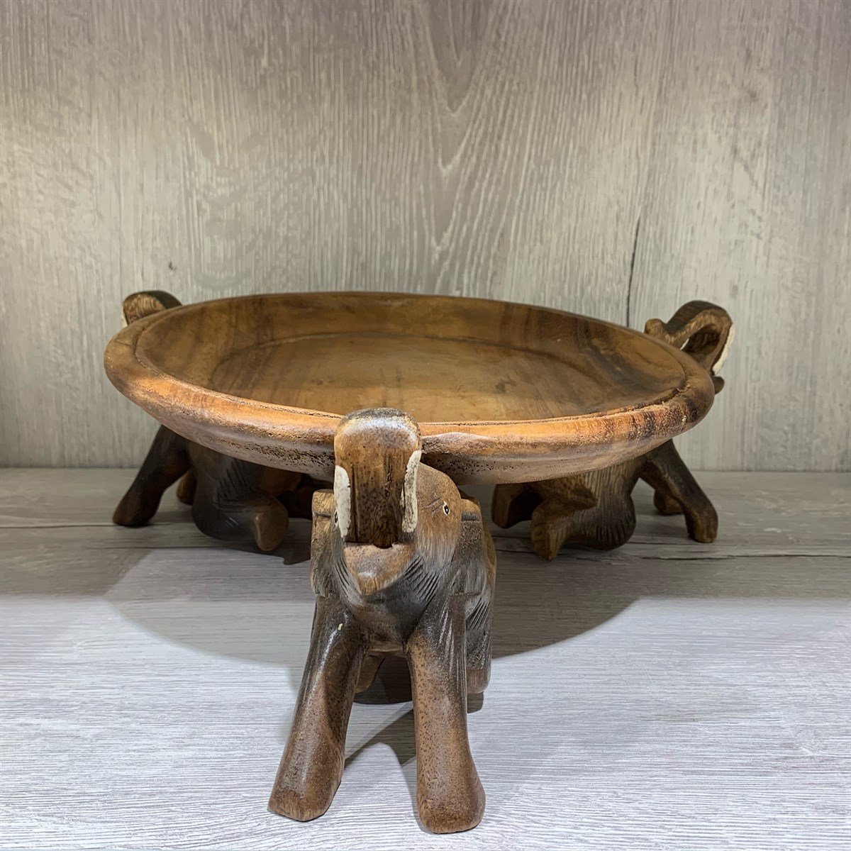 Üçlü Filli Tepsi/Çerezlik/Mini Sehpa Model 2 (30 cm)