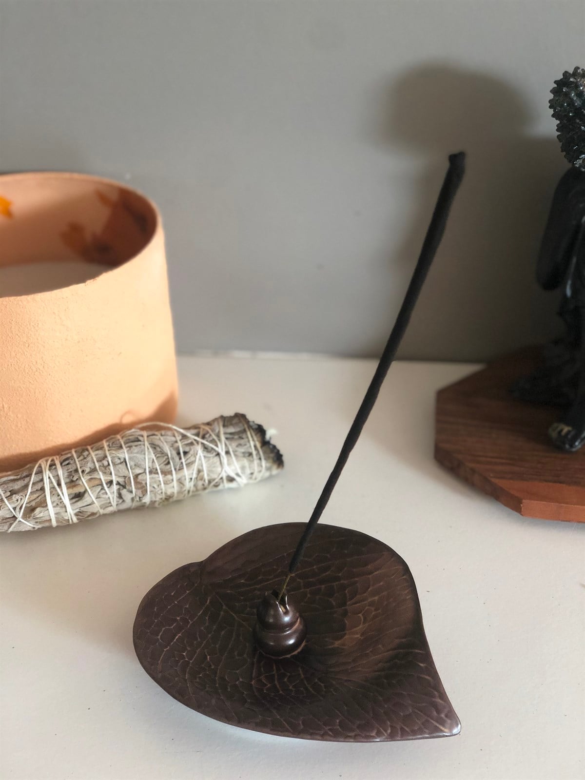 Yaprak Şeklinde Tütsülük (13 cm)