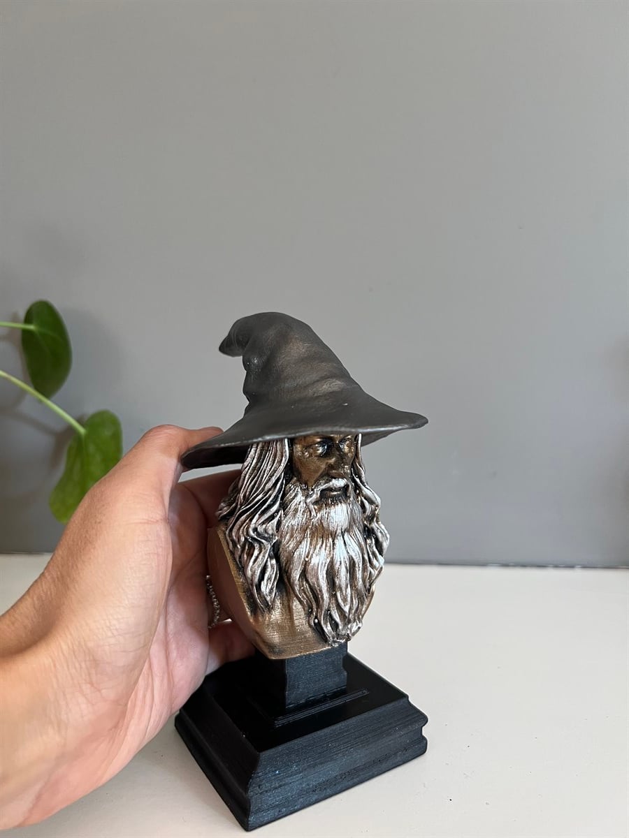 Yüzüklerin Efendisi Gandalf Büst Biblo 16 cm - Miamanatra