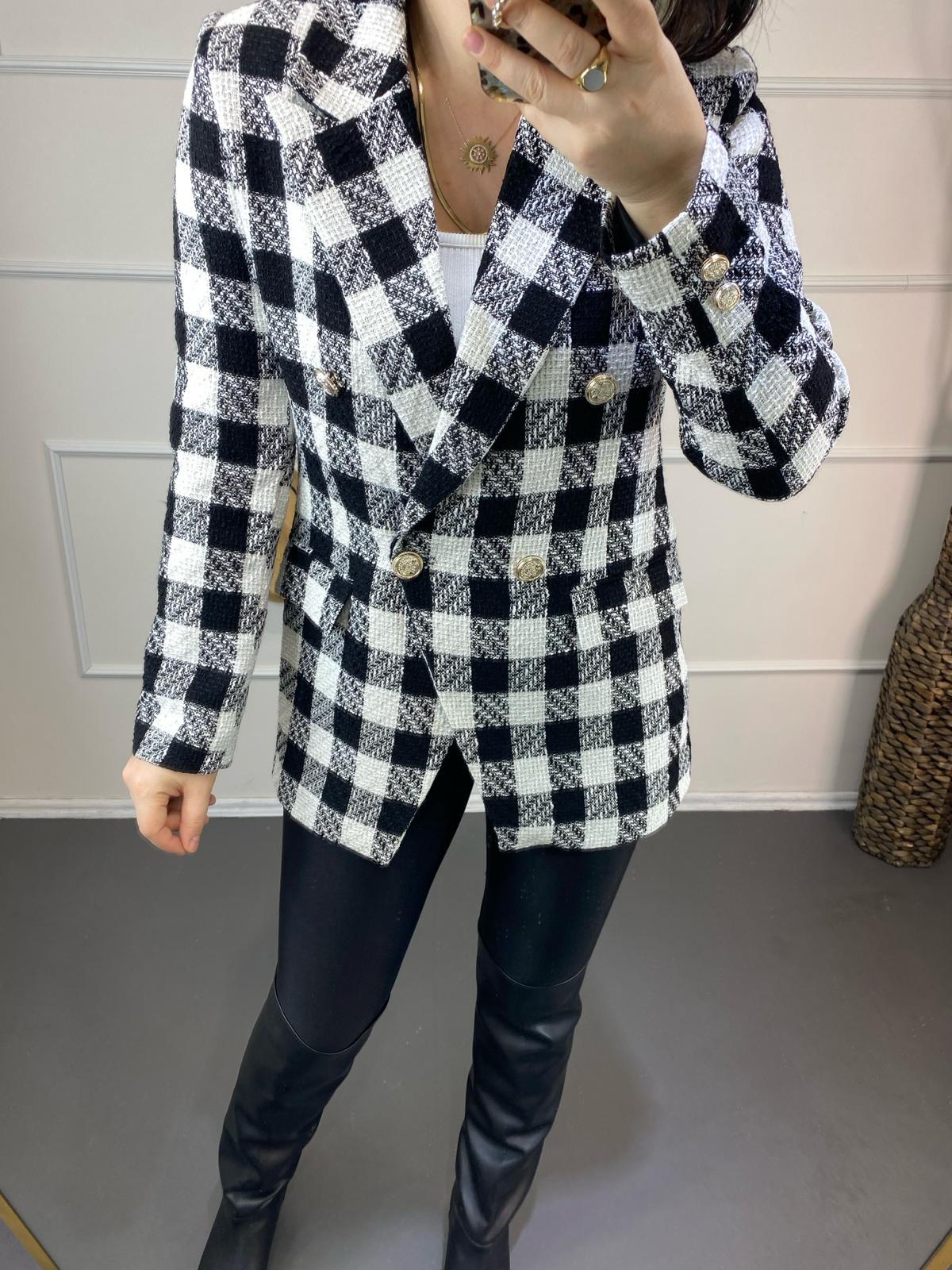 Astarlı blazer ceket