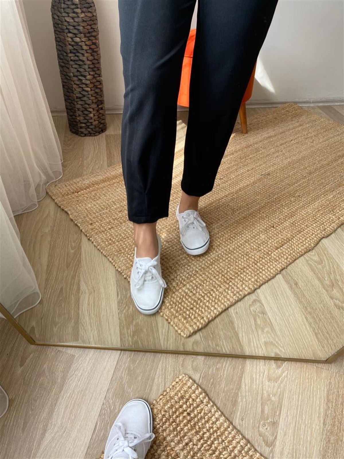Ekstra yuksek bel full lıkralı pantalon