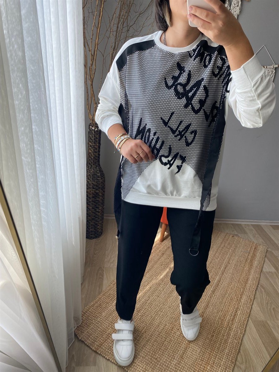 file detaylı tasarım sweat