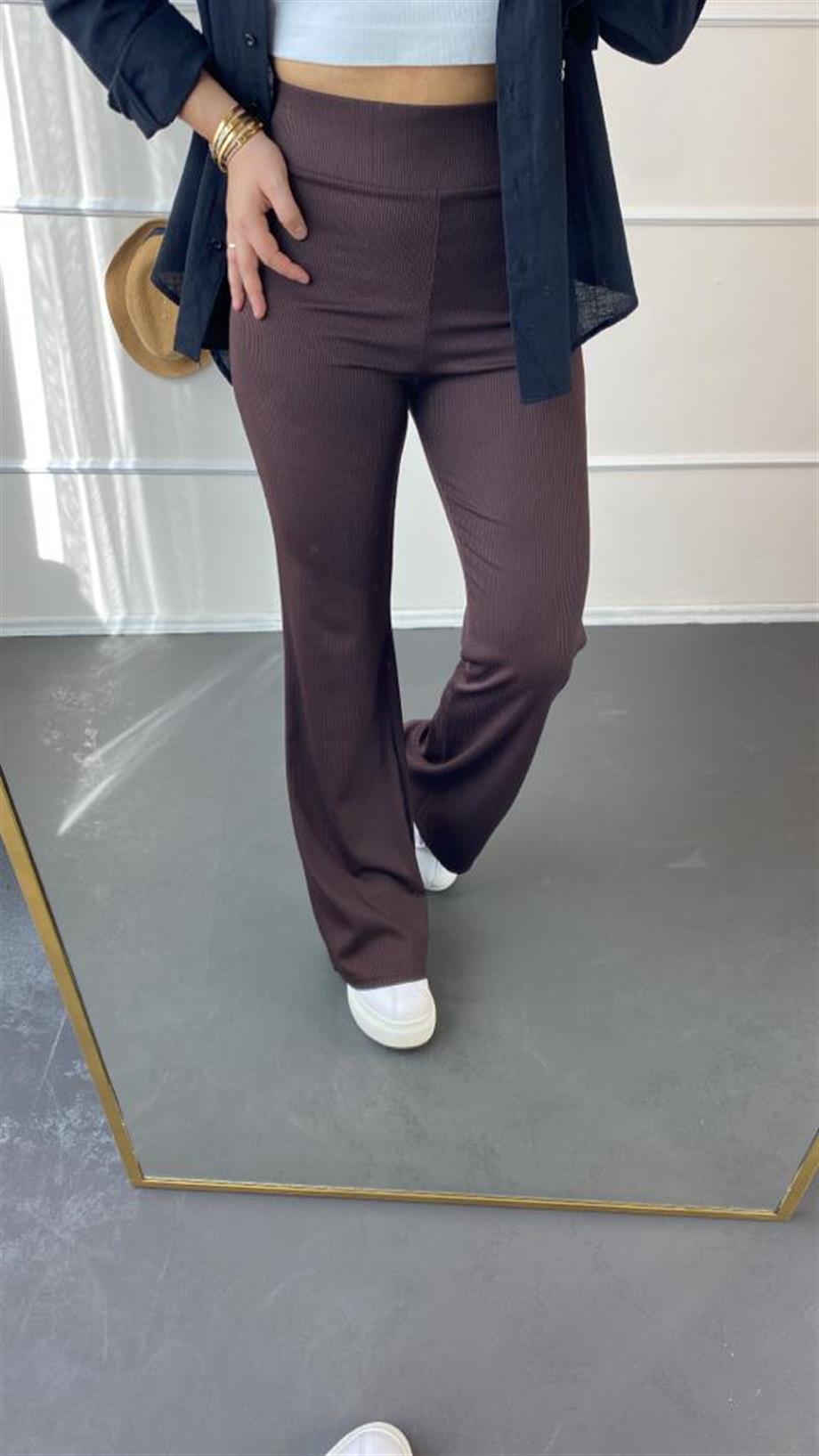 Fıtıllı tayt pantalon
