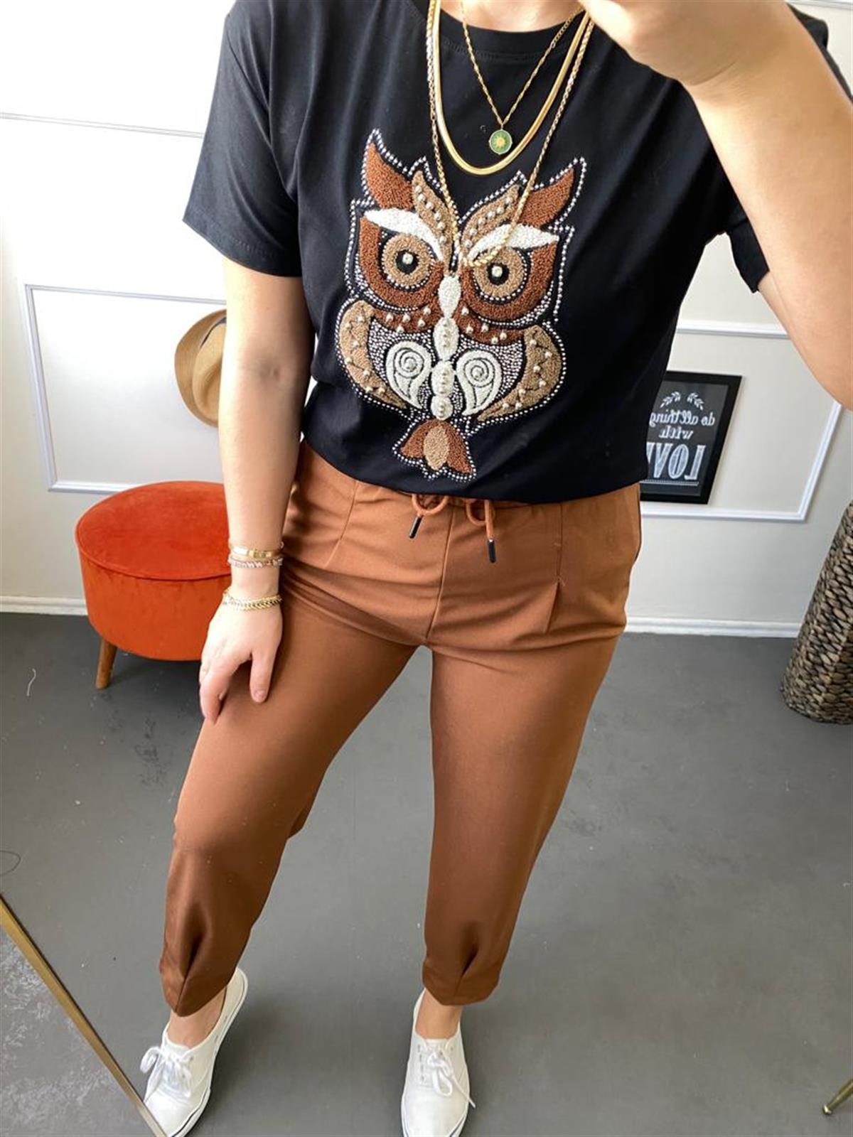 Full lıkralı Eşofman pantalon