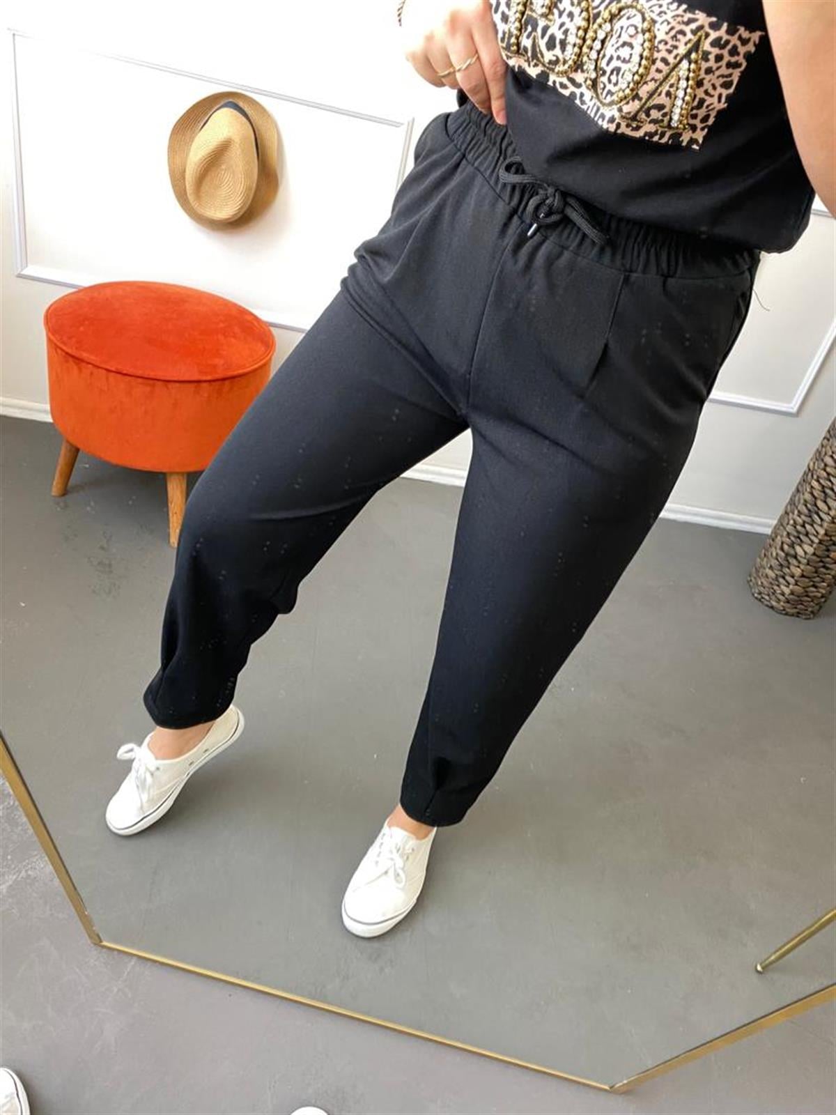 Full lıkralı Eşofman pantalon