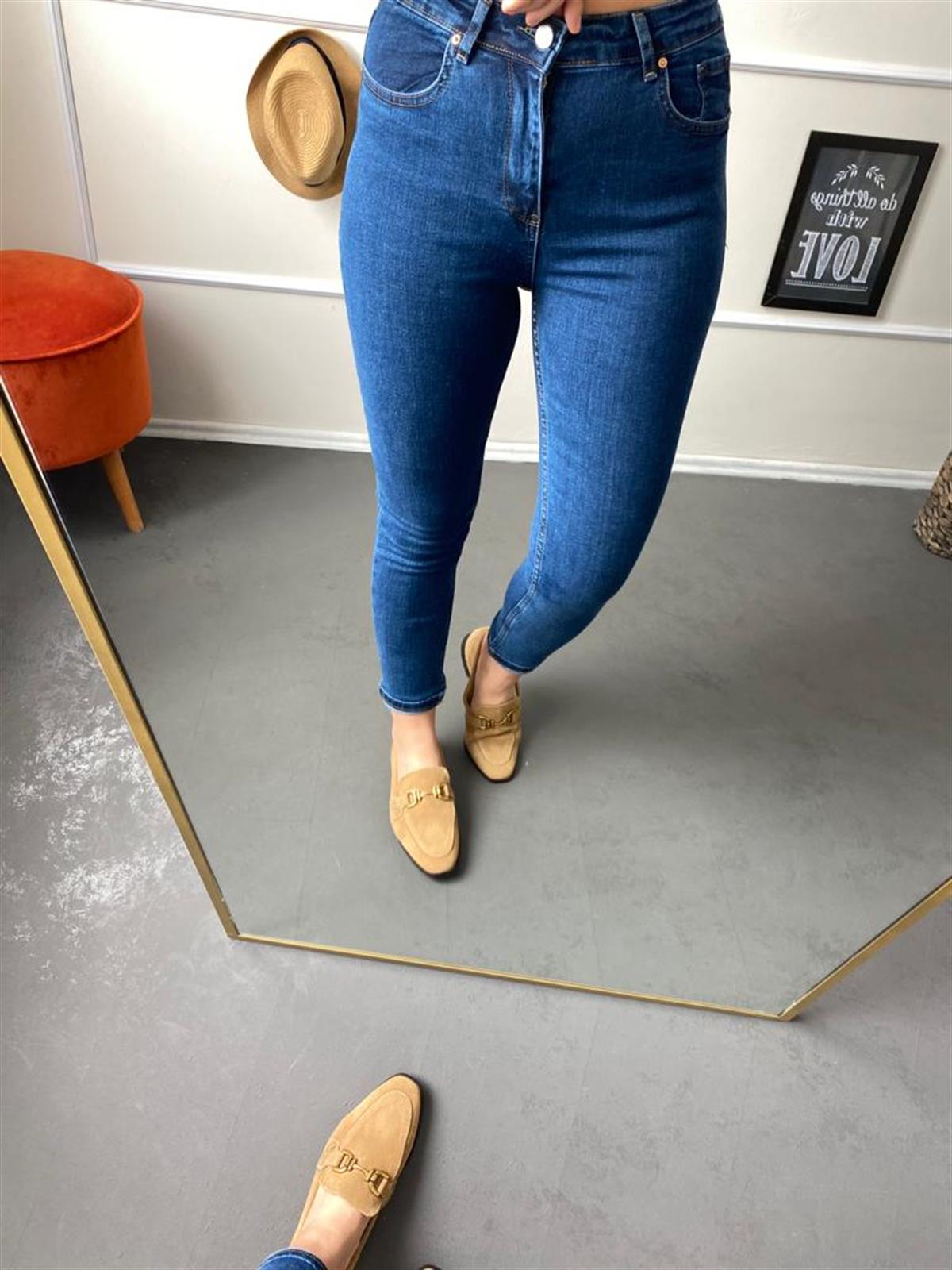 Full lıkralı jean