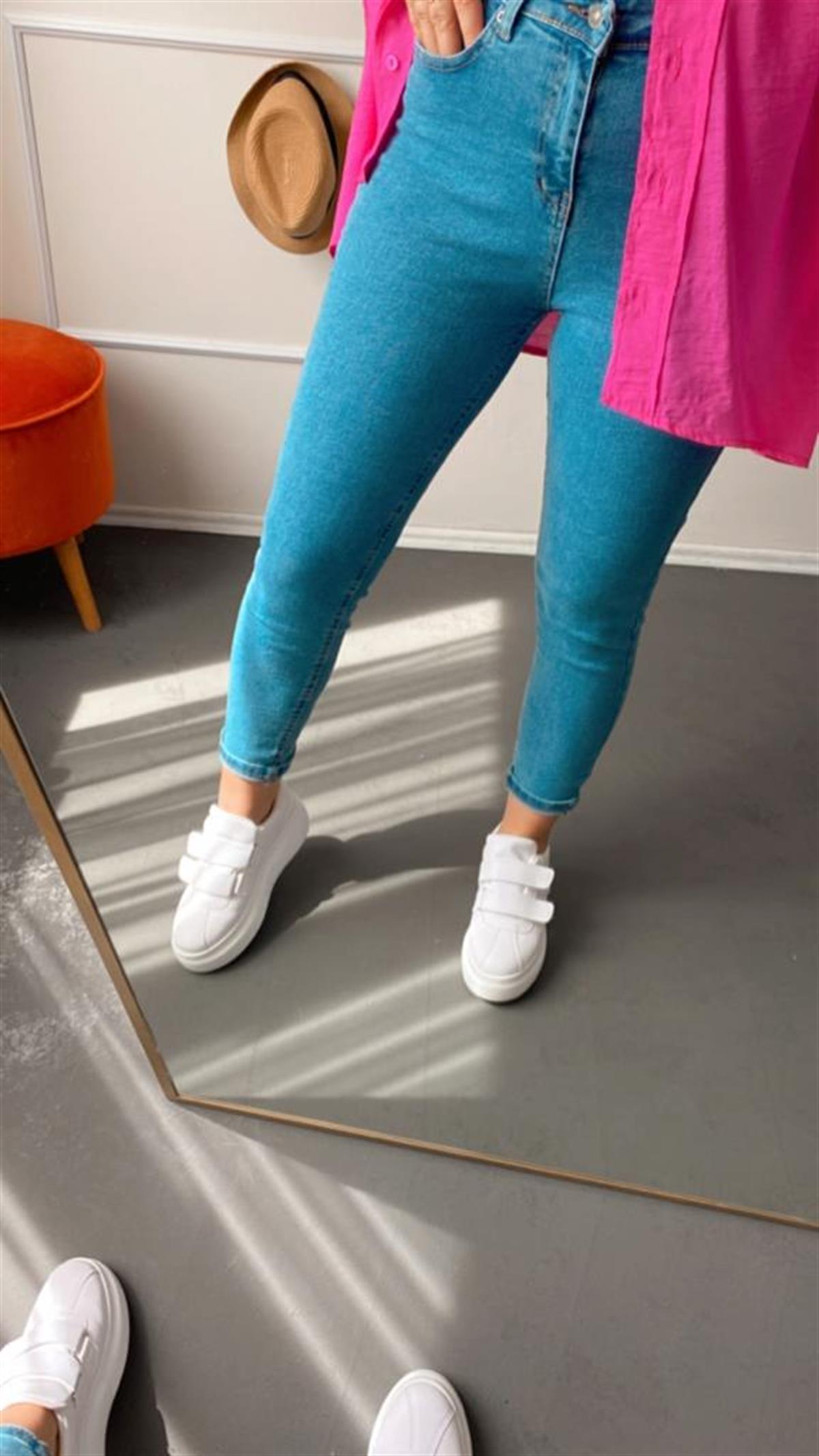 Full lıkralı jean