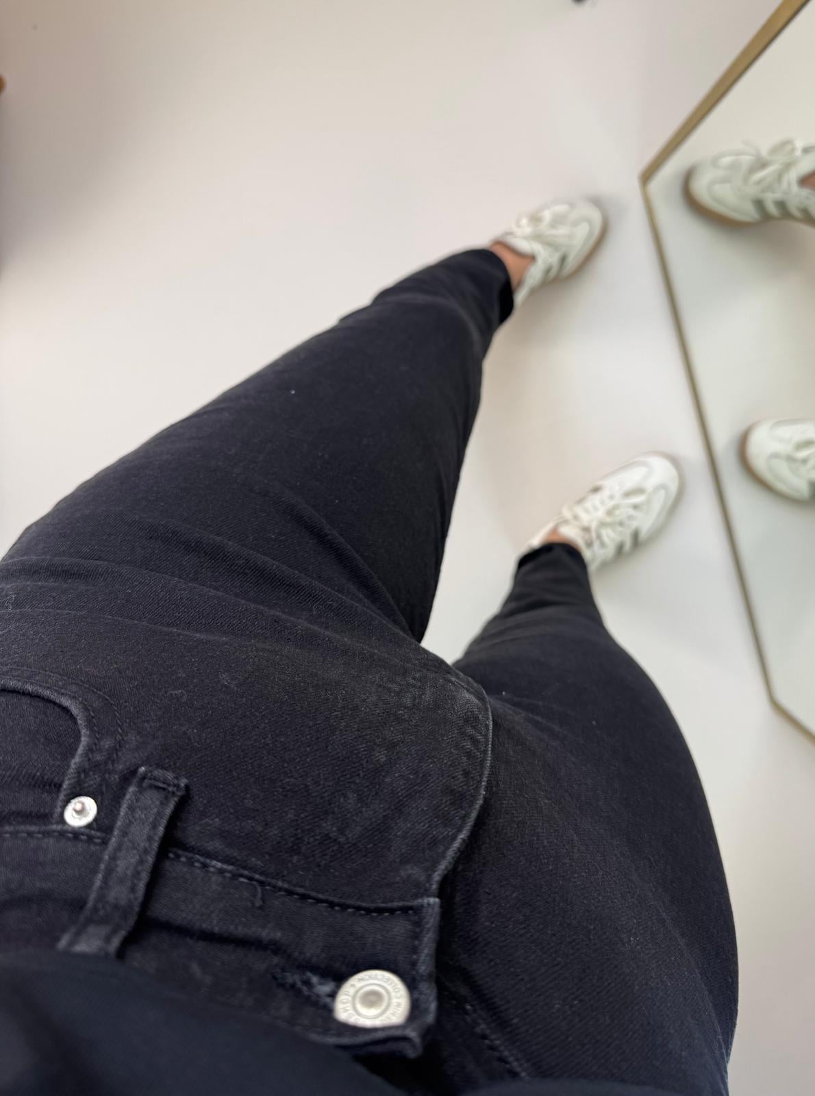 Full Likralı Koyu Füme Jean