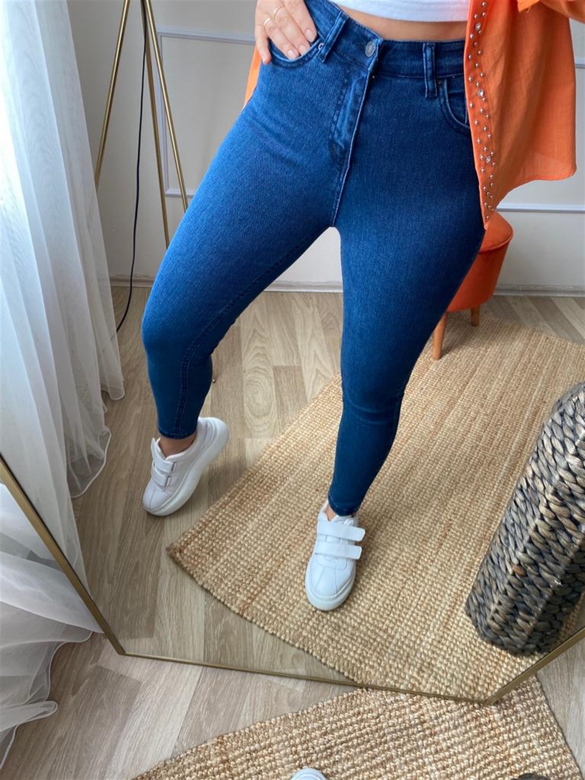 Full lıkralı orme pantalon