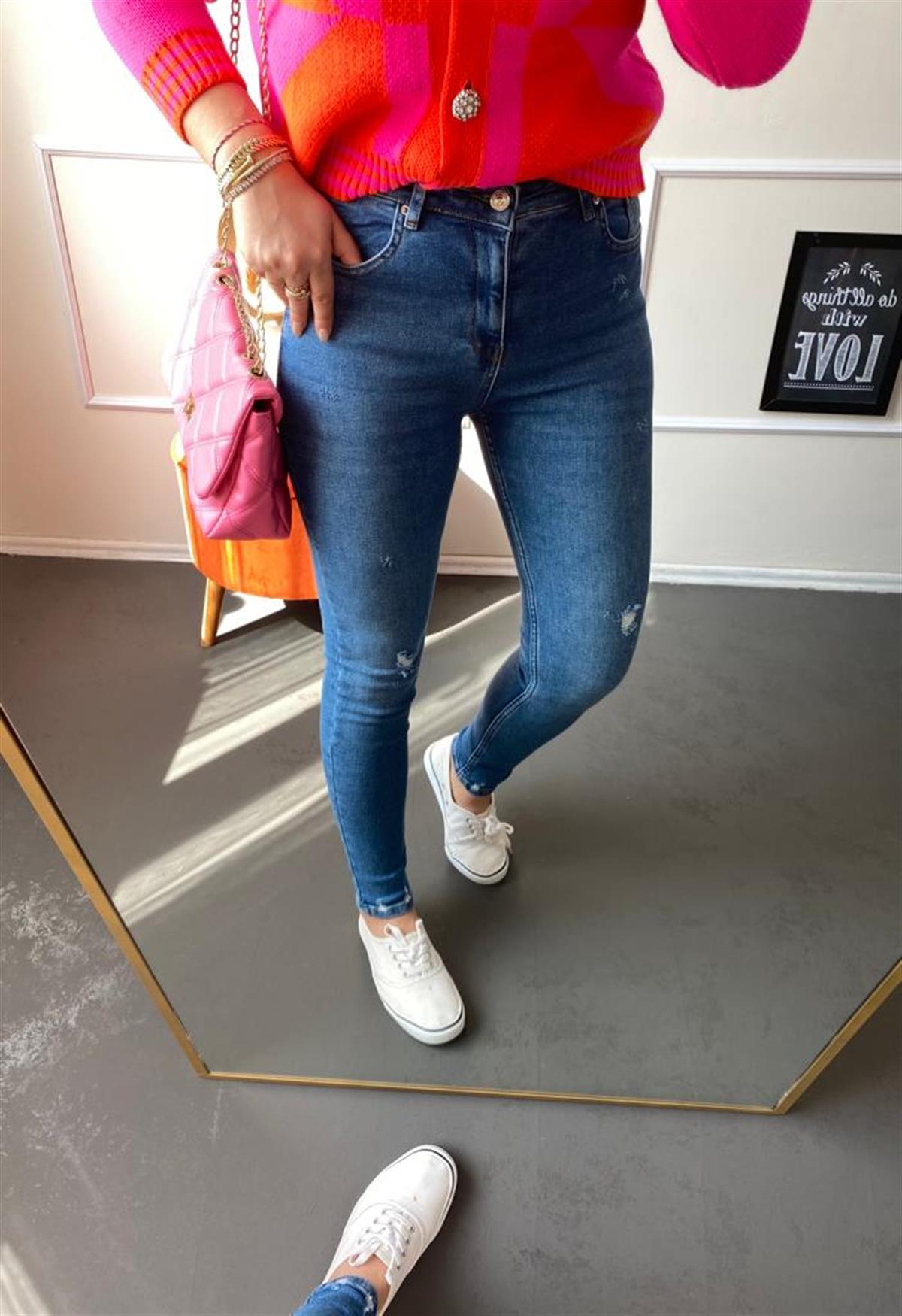 Full lıkralı pantalon