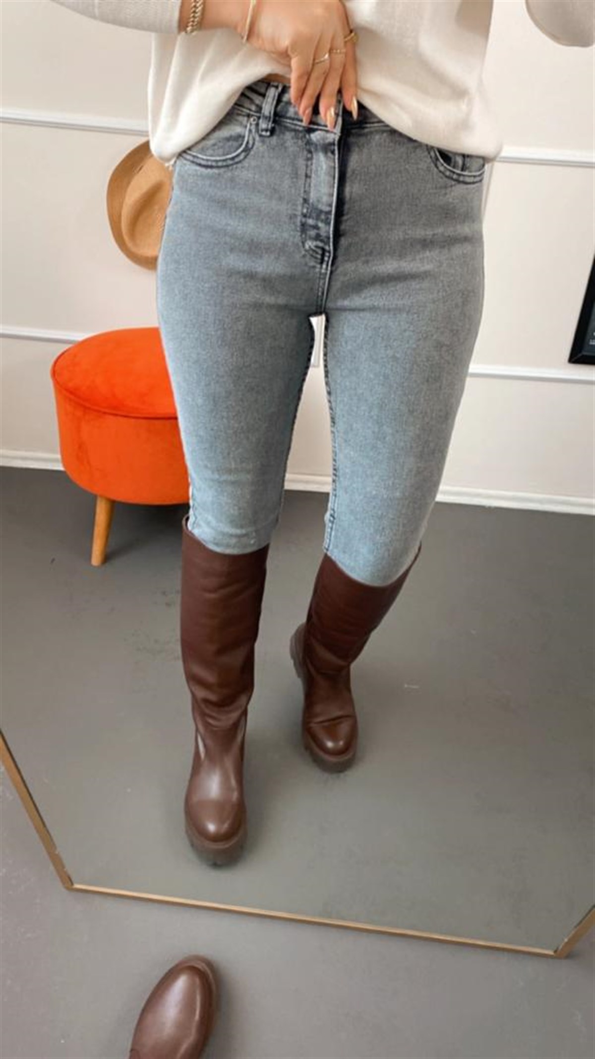 Full lıkralı pantalon