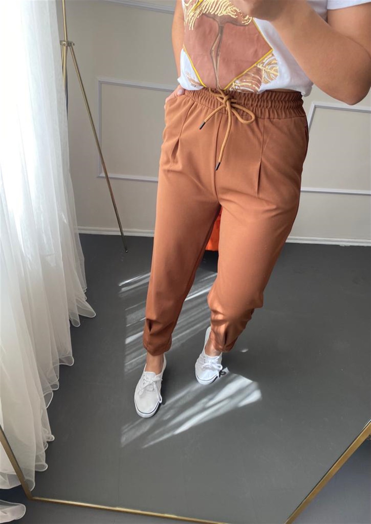Full lıkralı pantalon