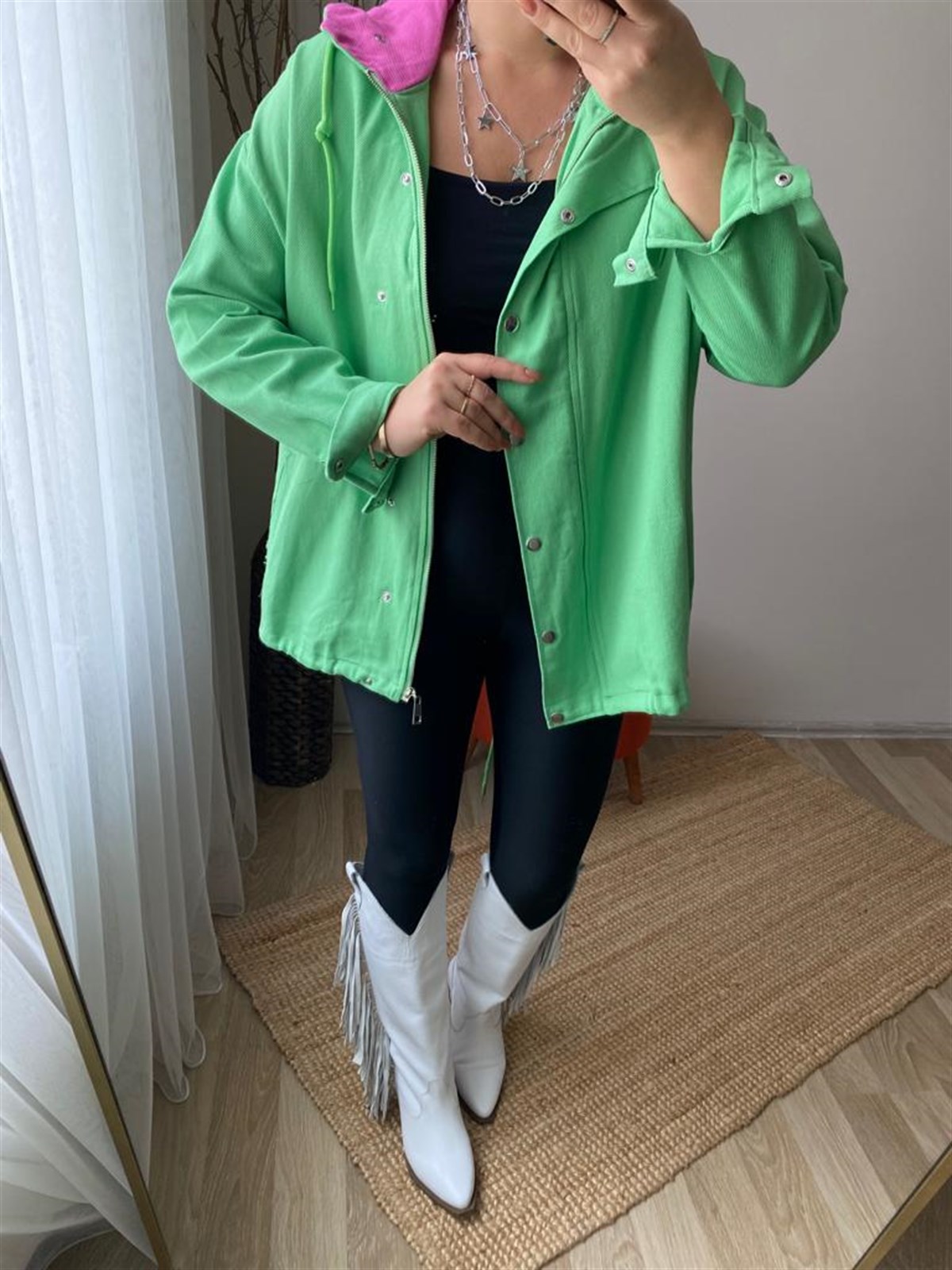 Gabardın mevsımlık ceket