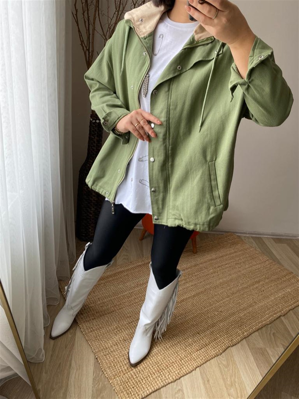 Gabardın mevsımlık ceket