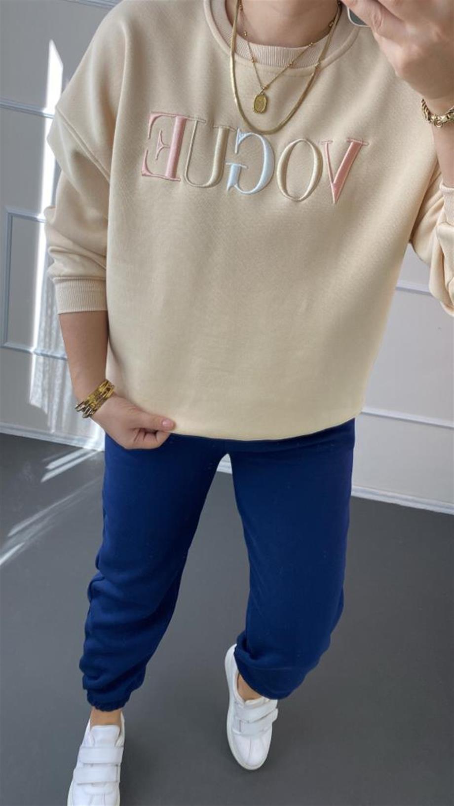 İçi şardonlu A kalite sweat