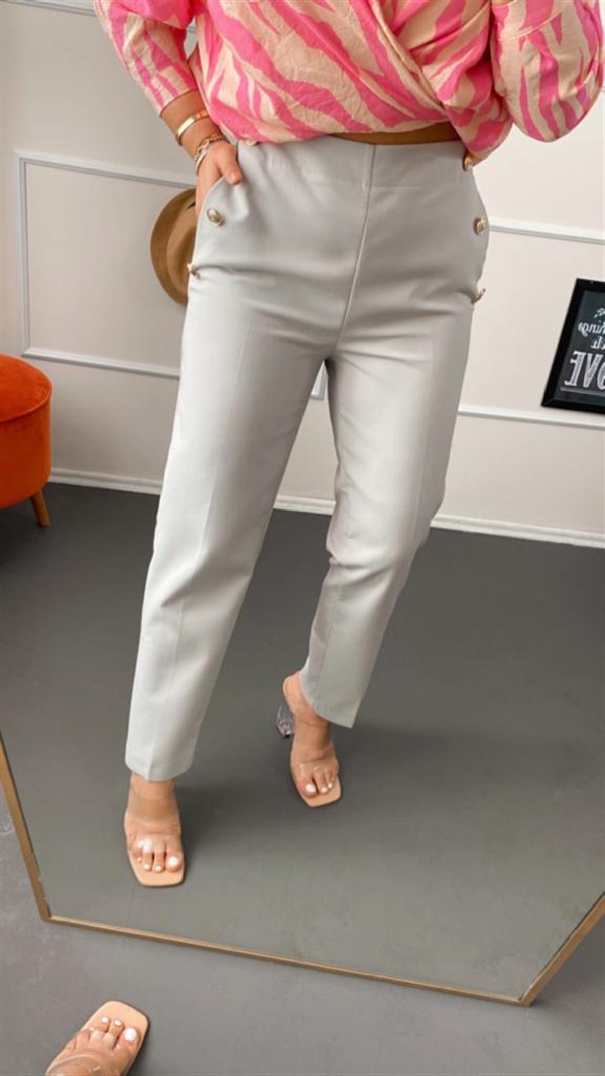 Karol kumaş pantalon