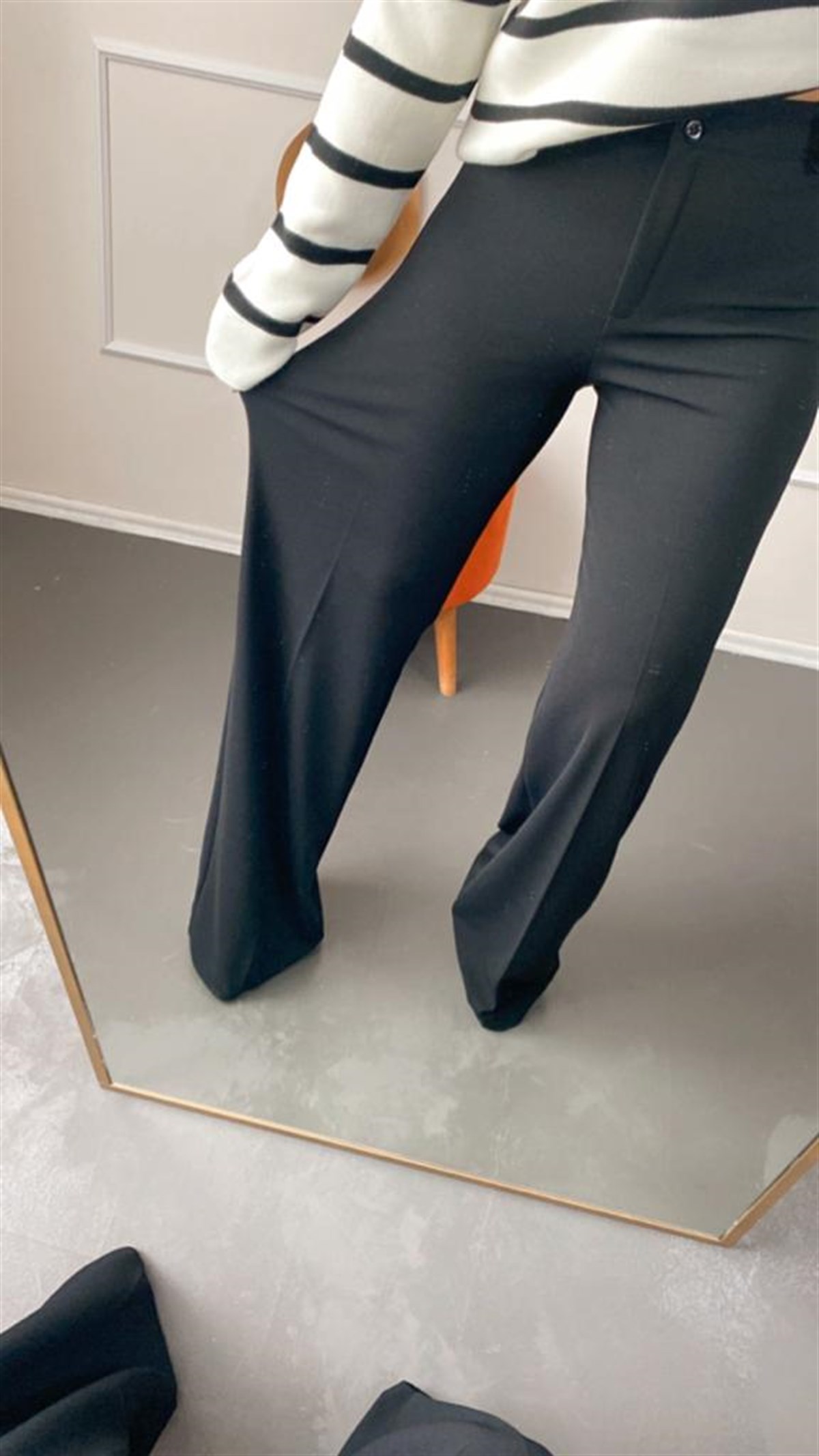 Kemerlı full lıkralı pantalon