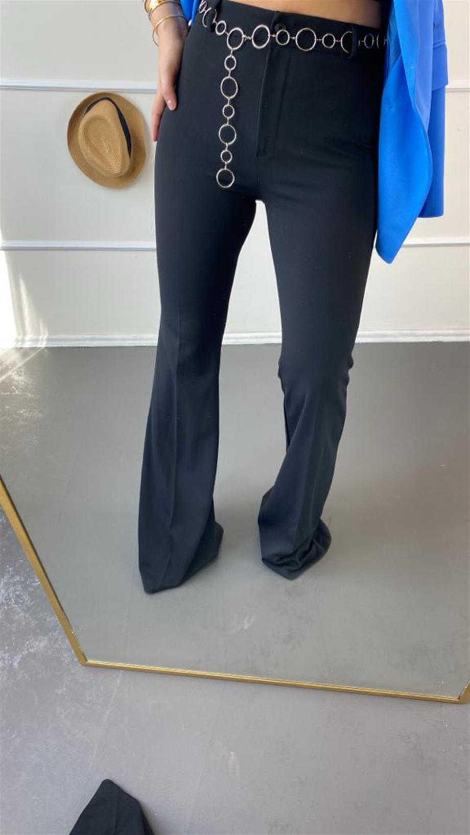 Kemerlı pantalon