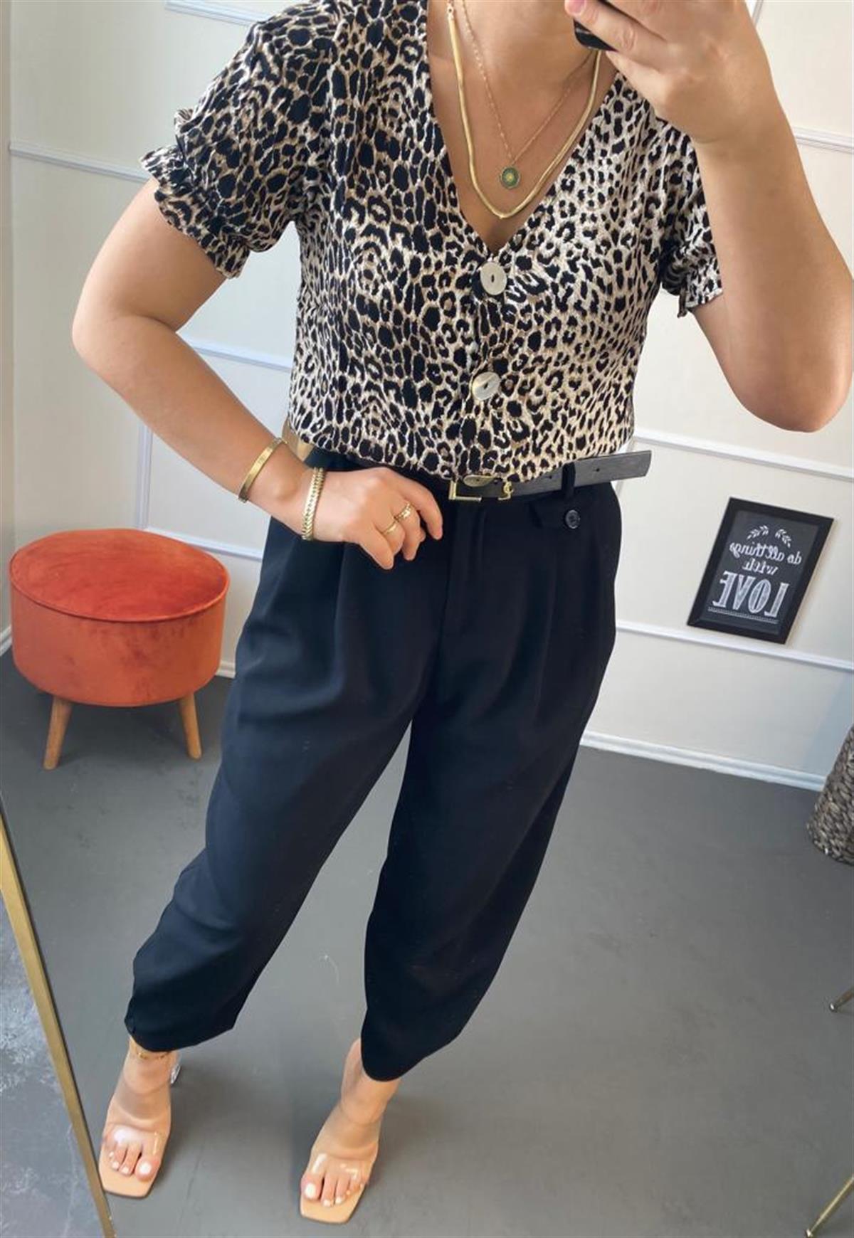 Leopar bluz