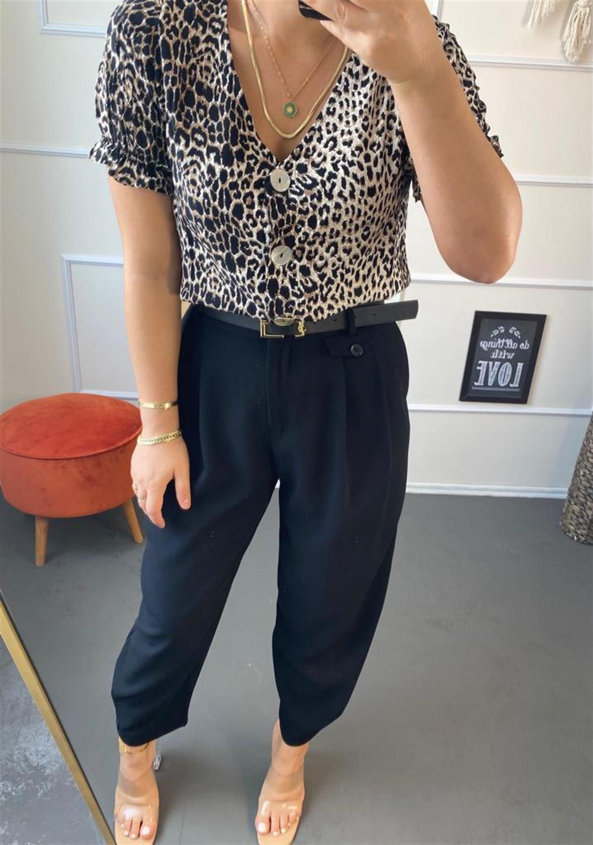 Leopar bluz