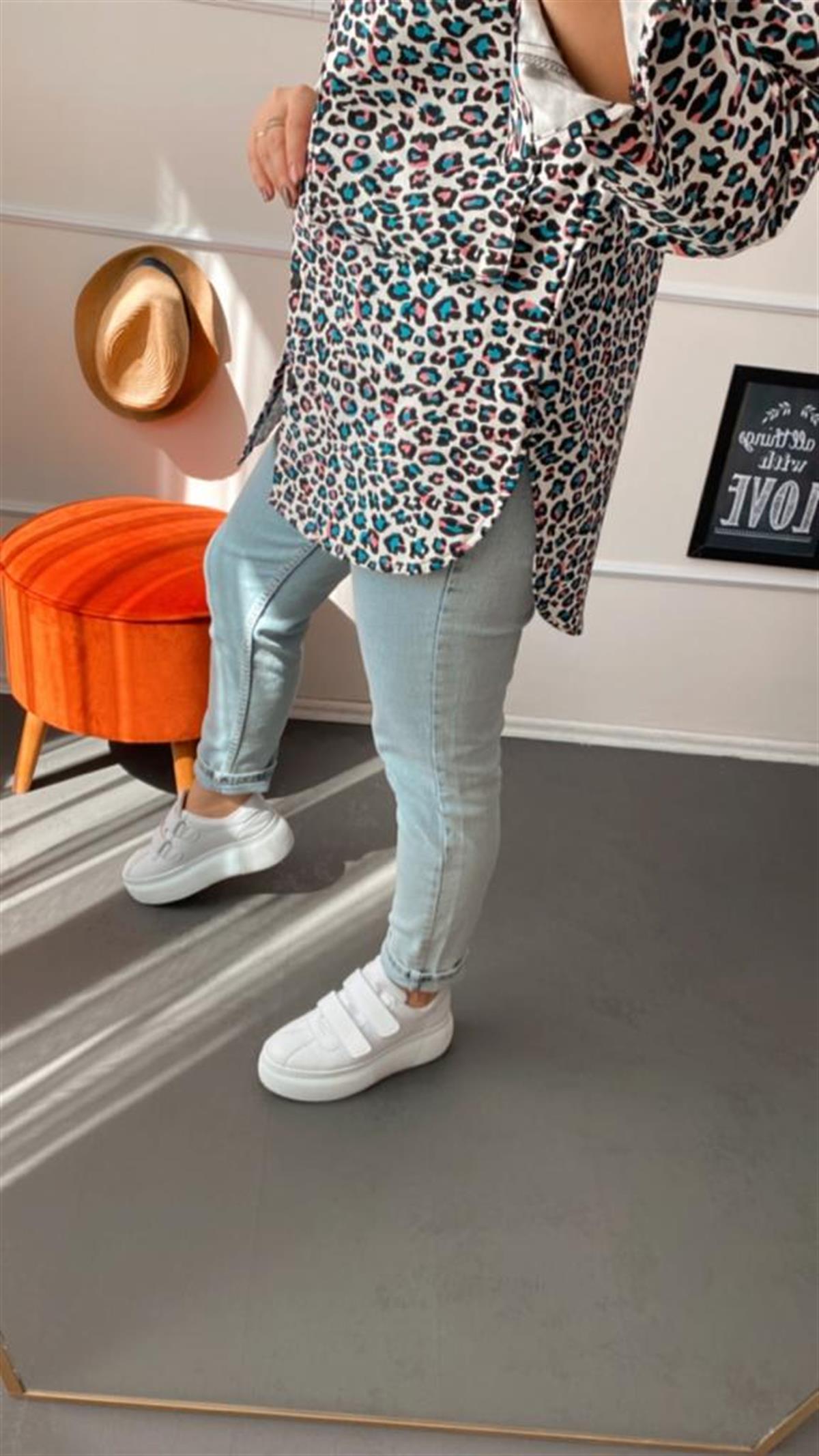 Leopar ceket