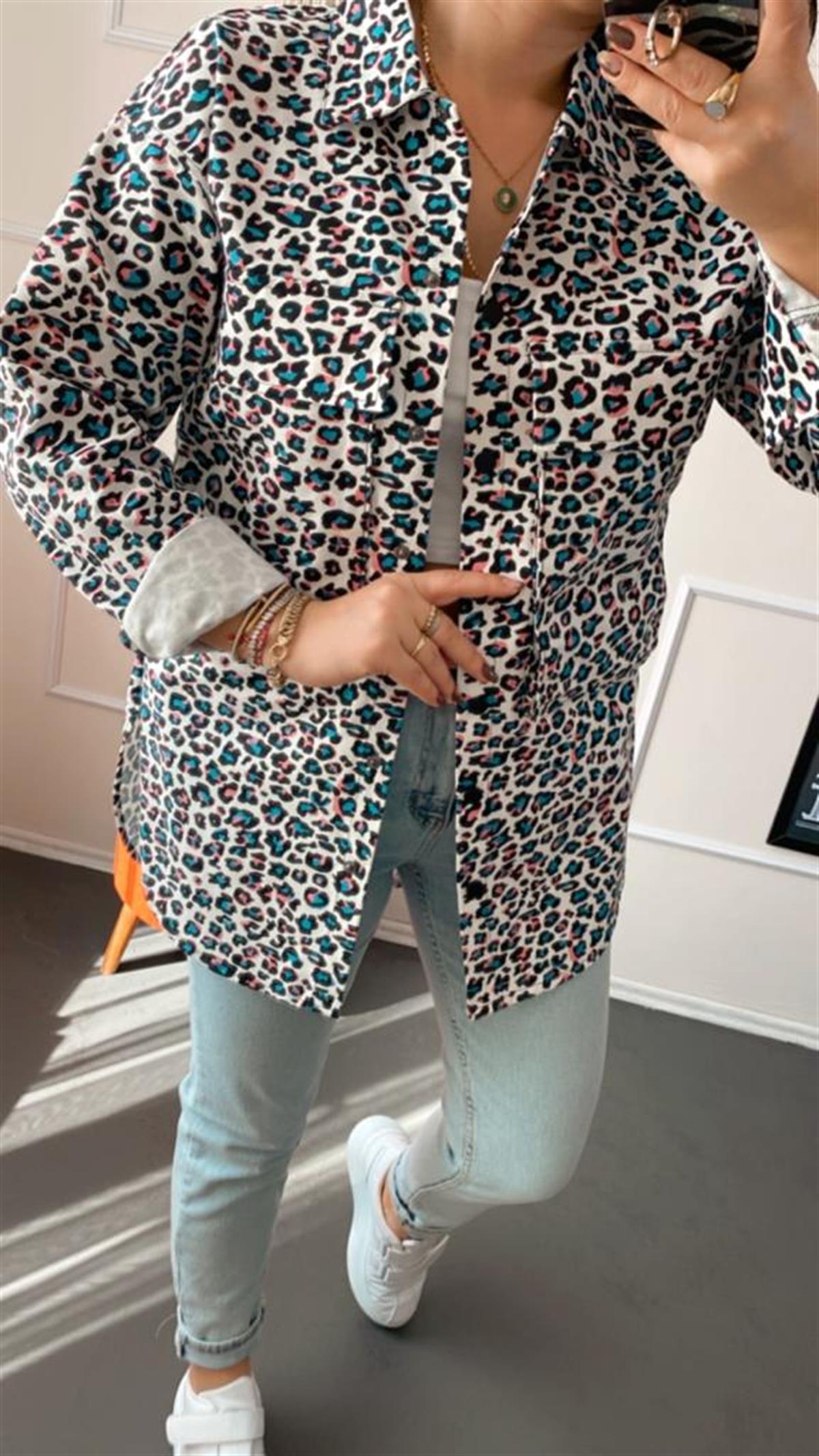 Leopar ceket