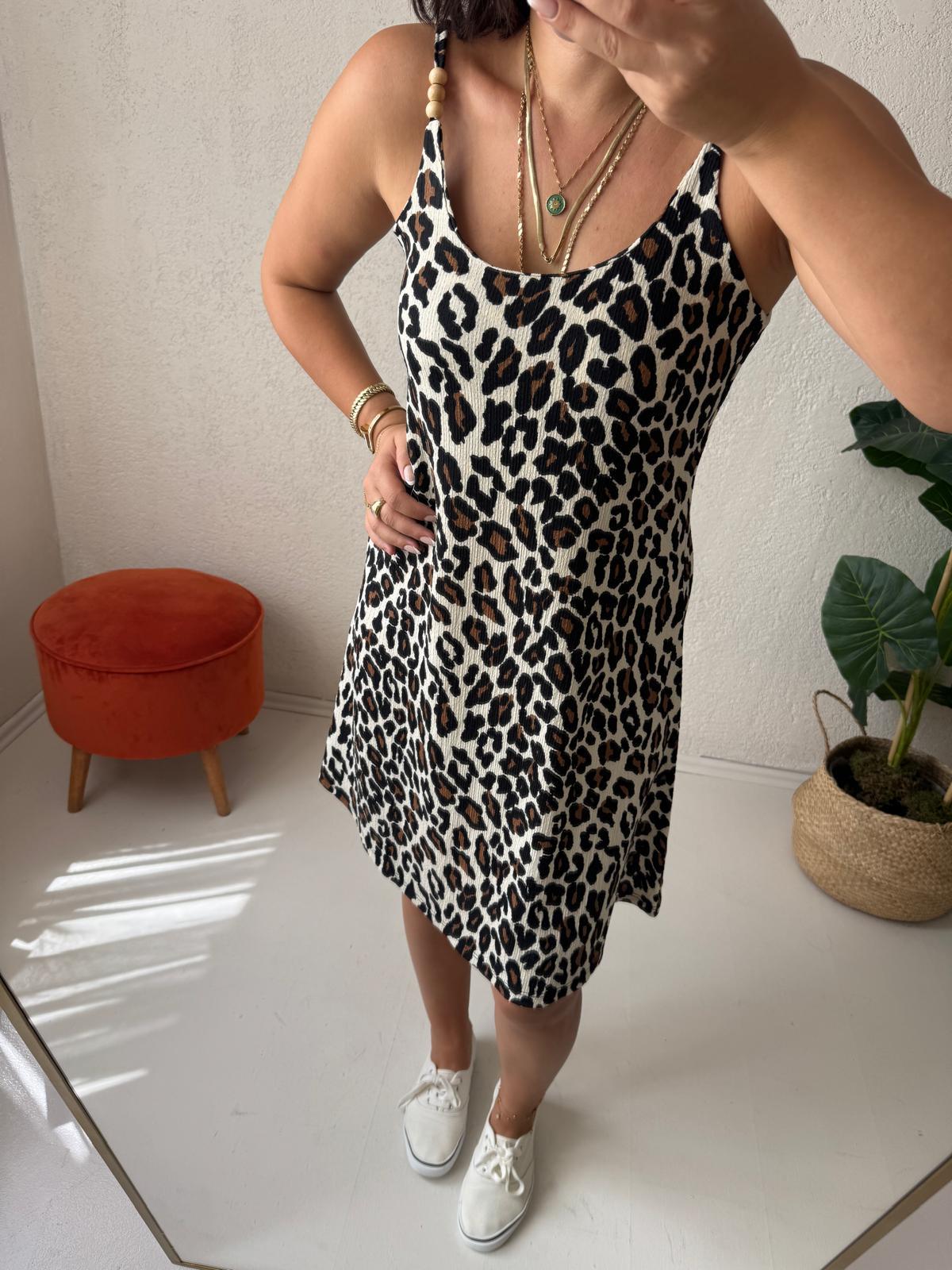 Leopar elbıse