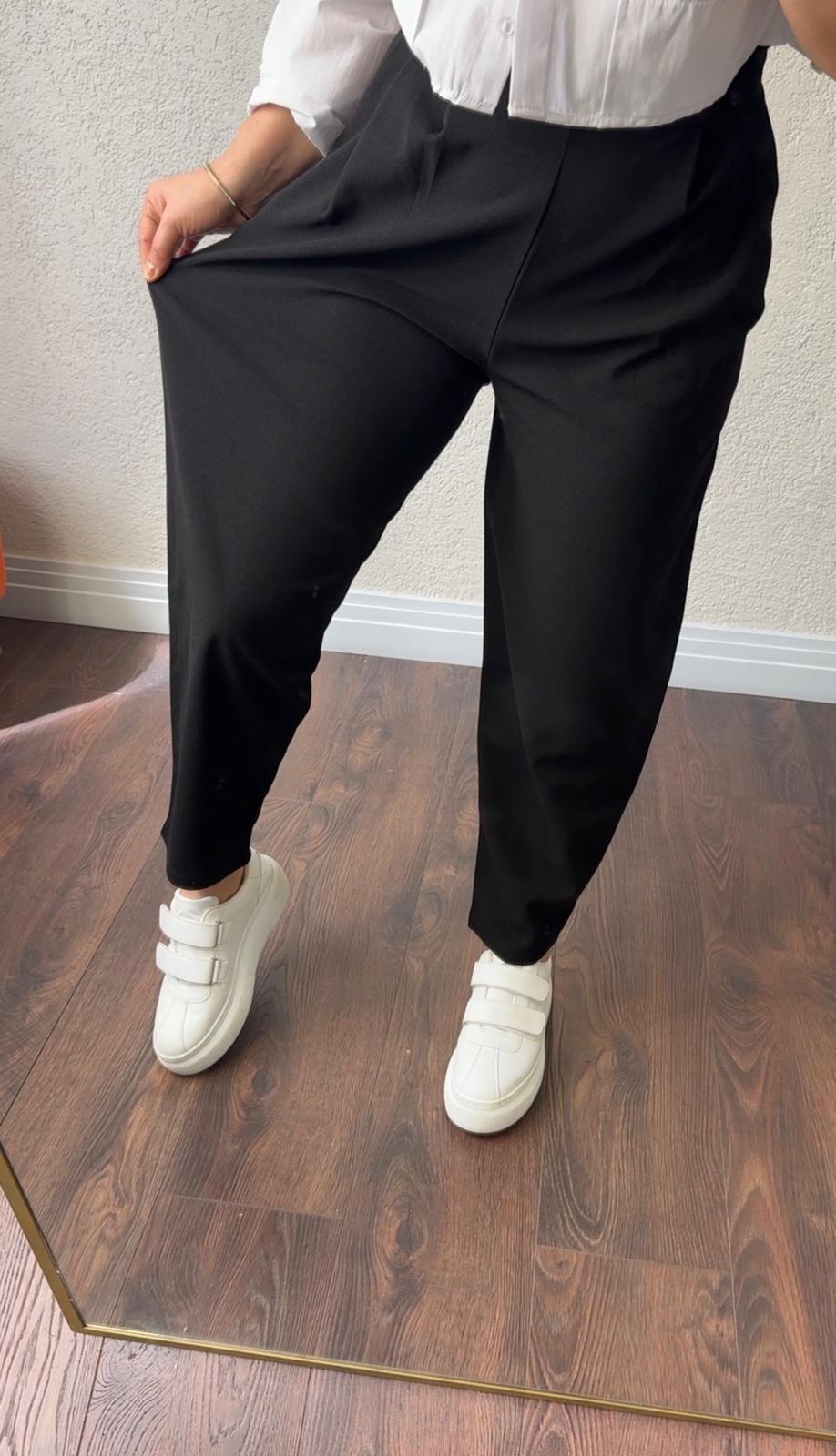 Lıkralı şalvar pantalon