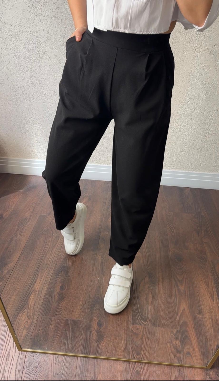 Lıkralı şalvar pantalon