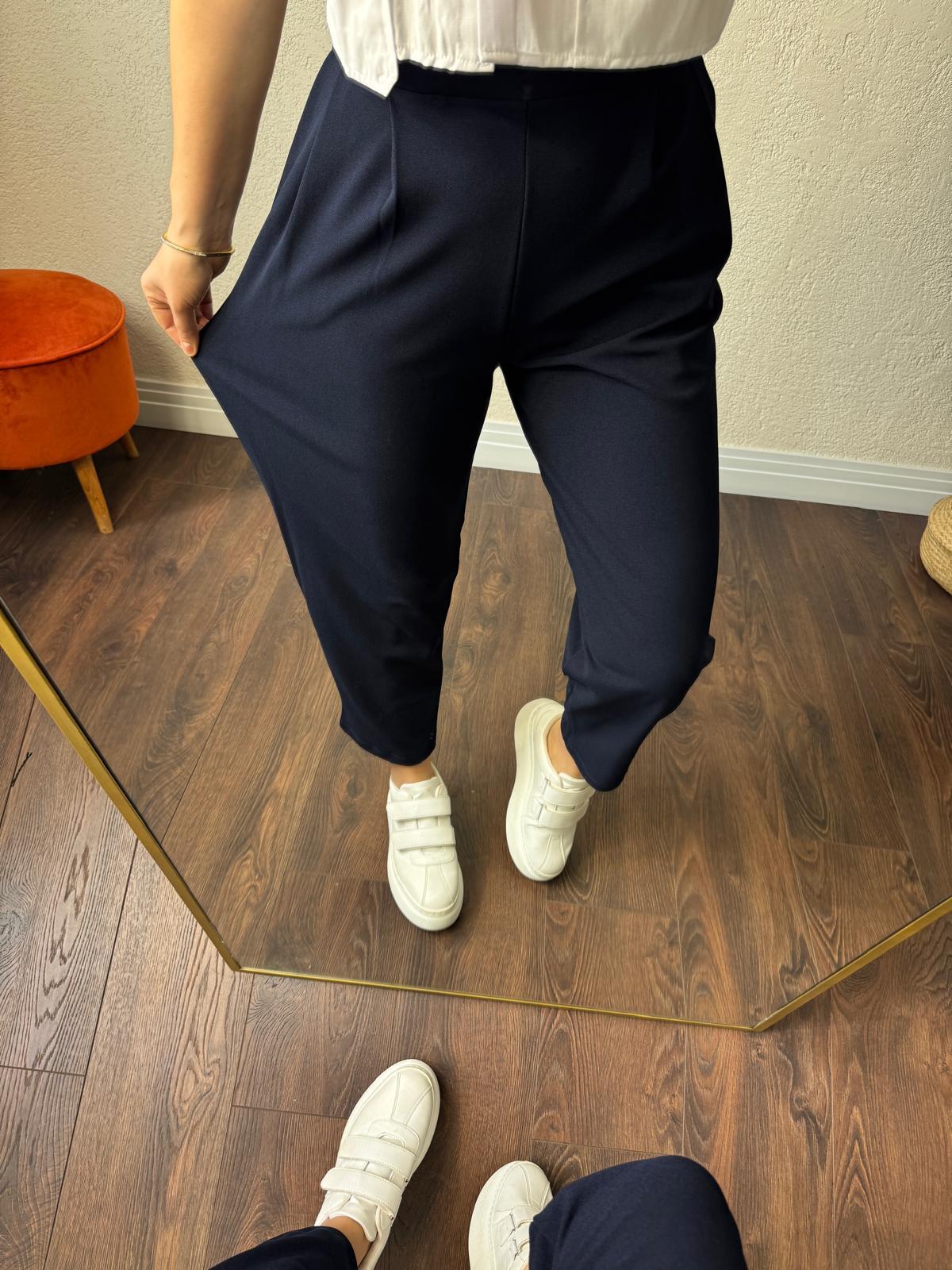 Lıkralı şalvar pantalon