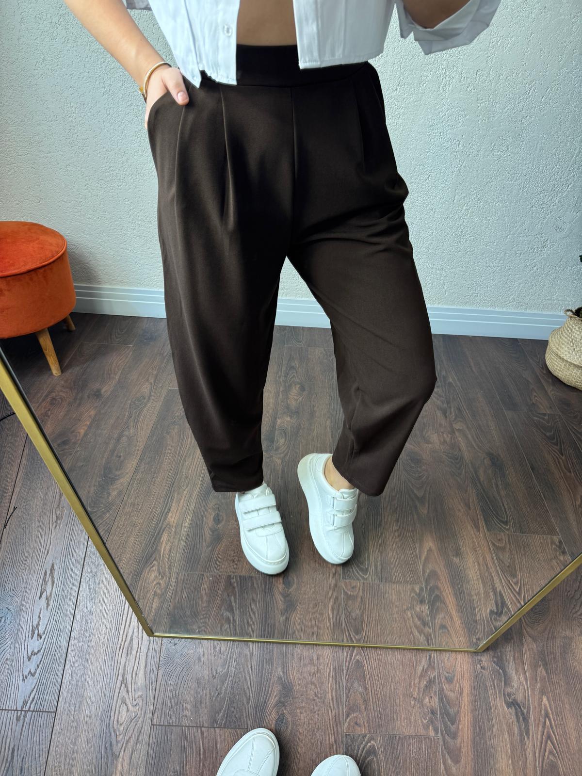 Lıkralı şalvar pantalon
