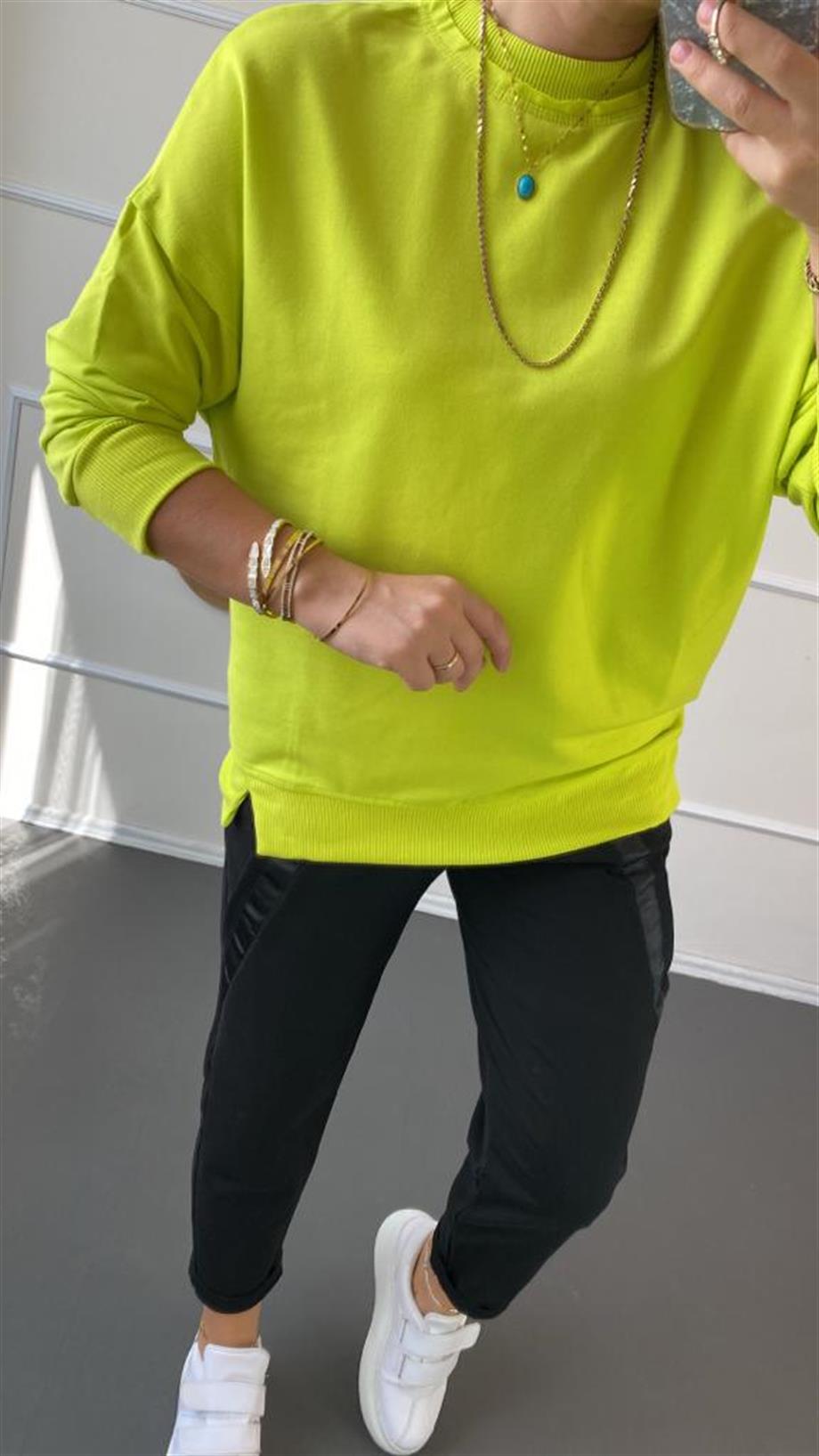 Pamuklu sweat
