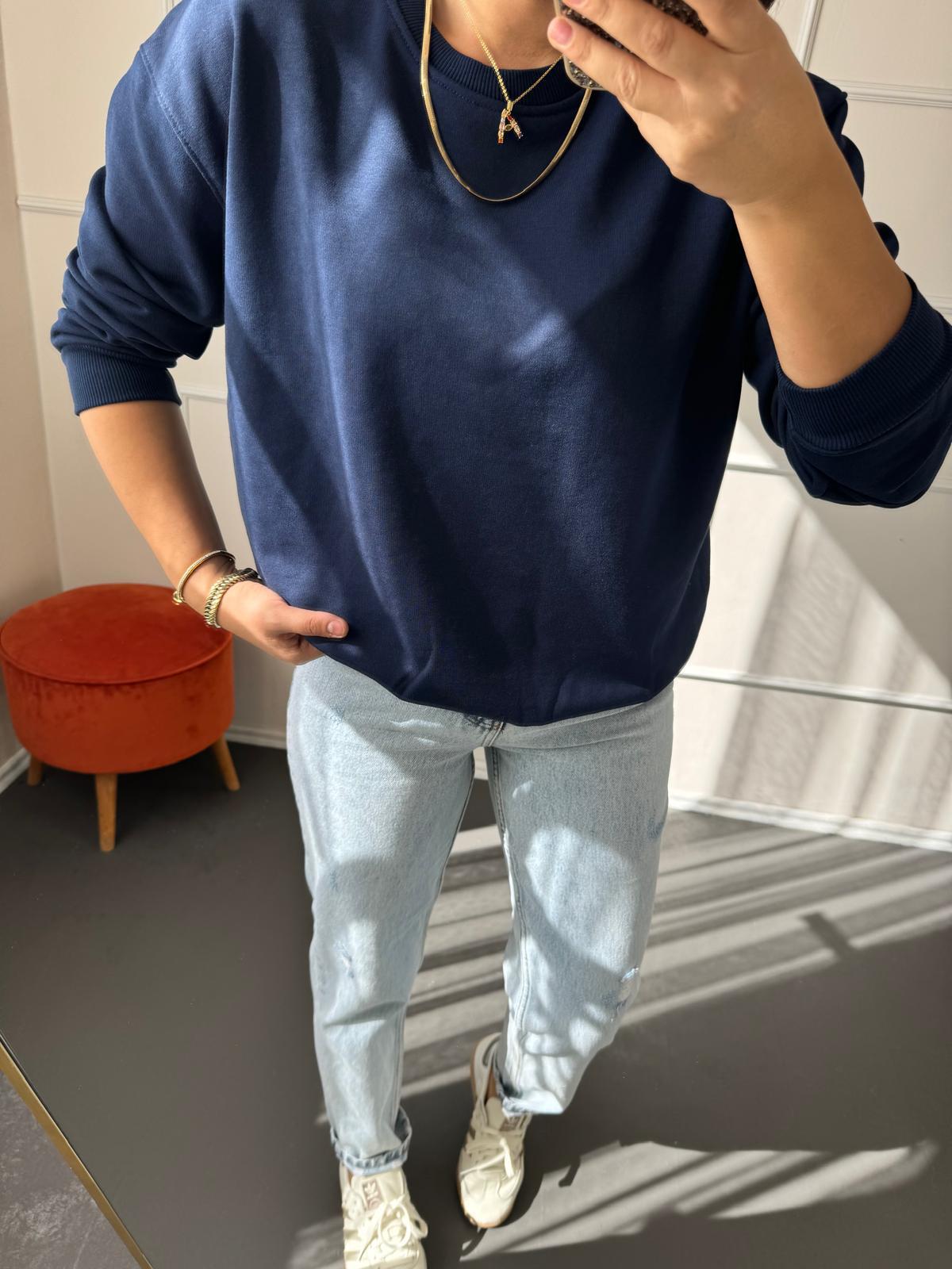 Pamuklu sweat