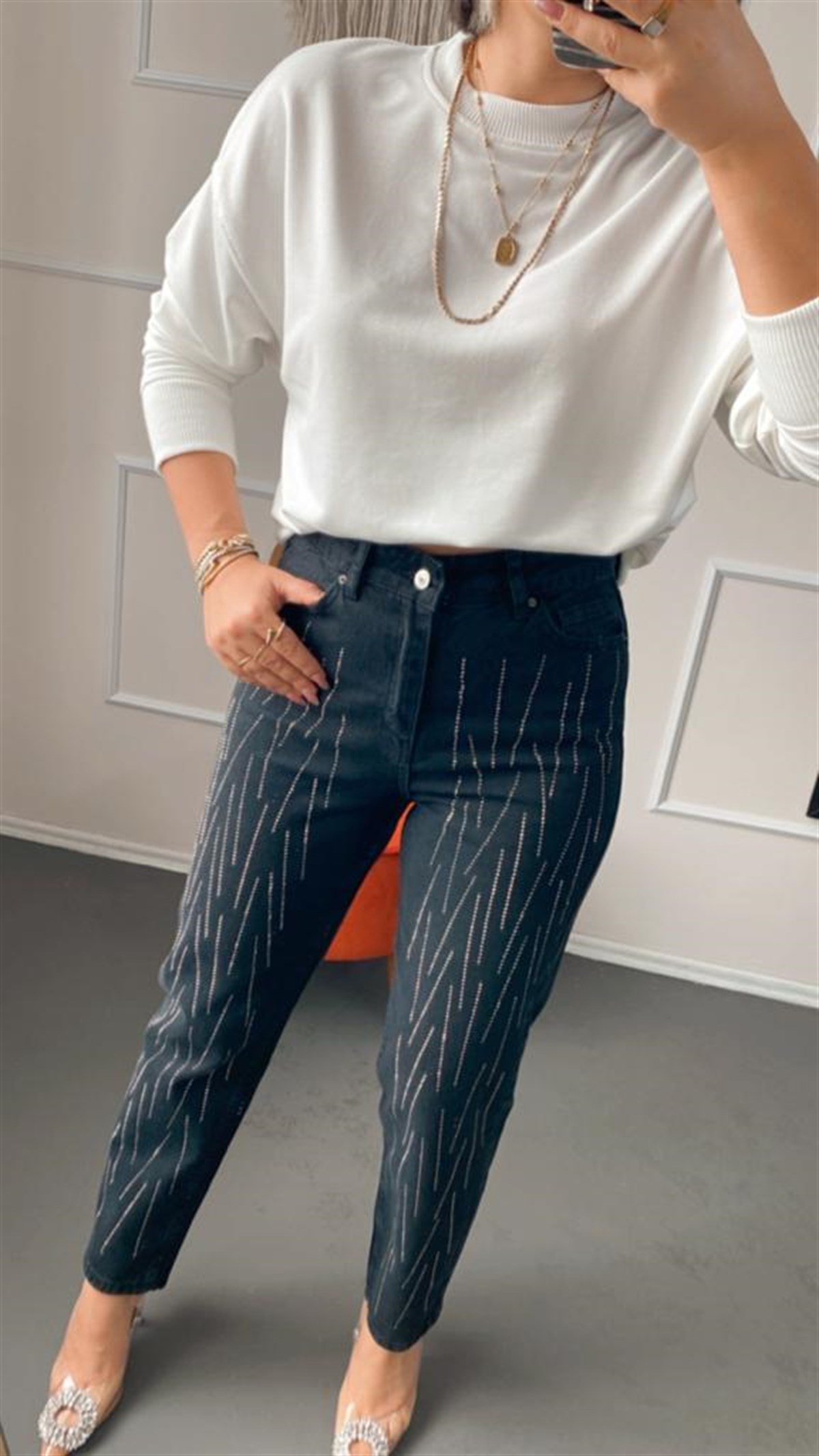 Pamuklu sweat