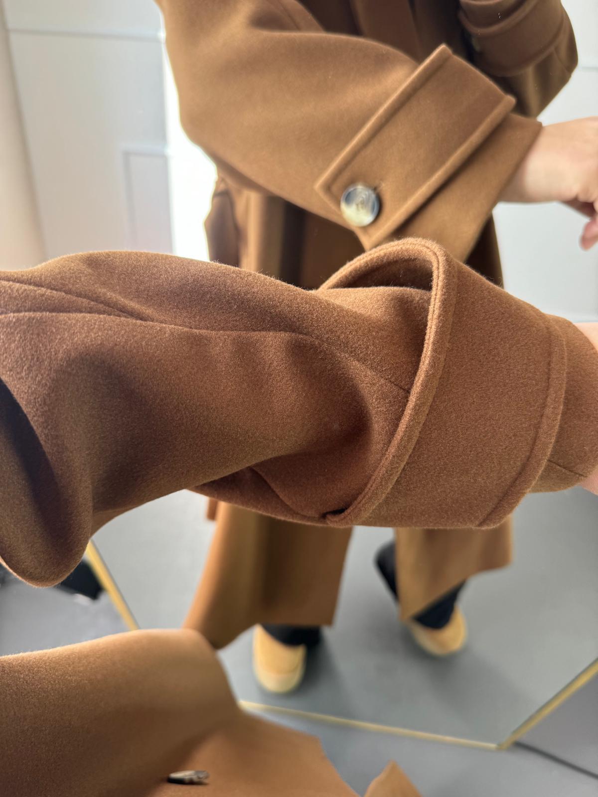 Premium Oversize Kaşe Kaban