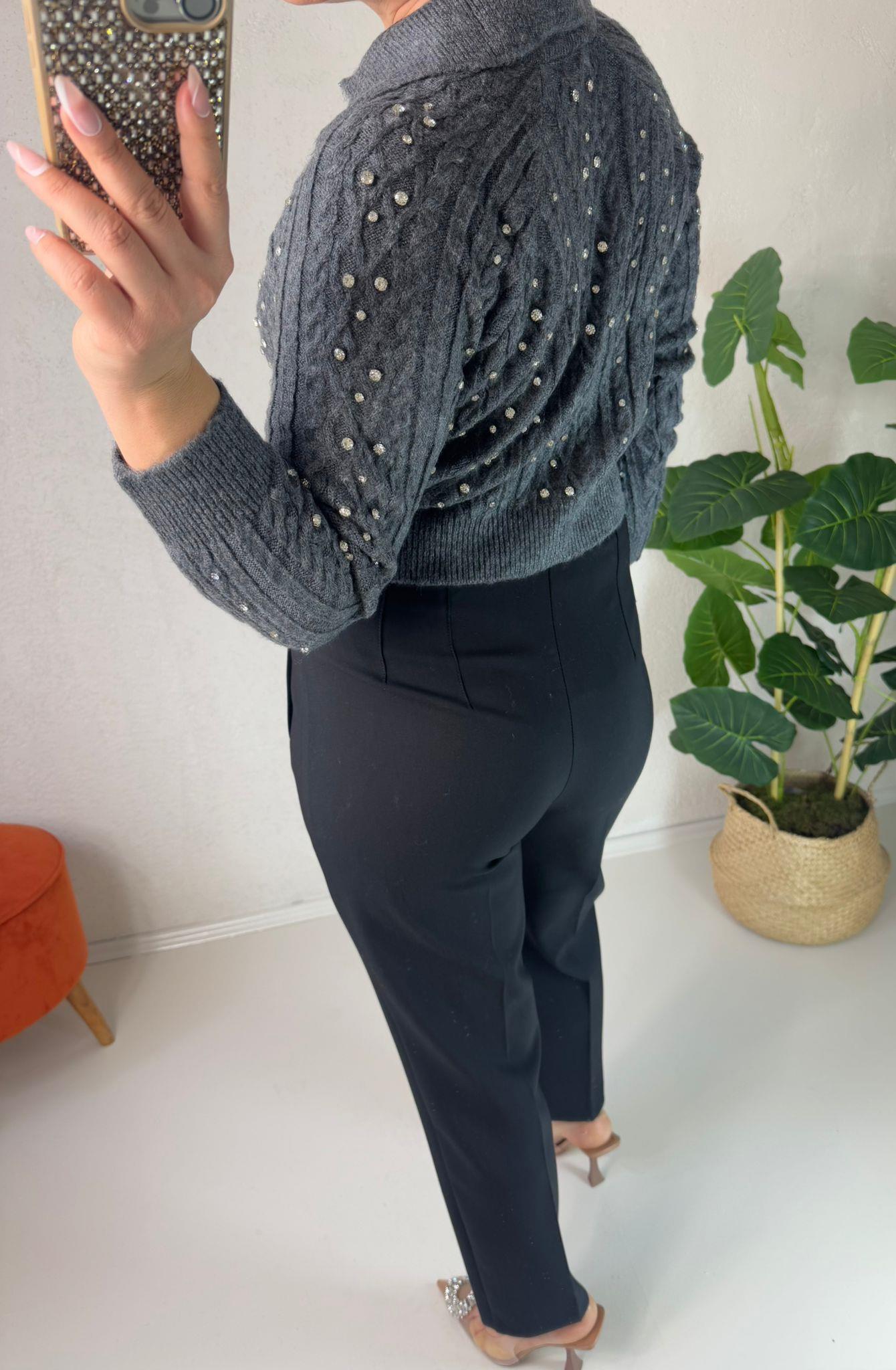 Premıum Taslı hırka