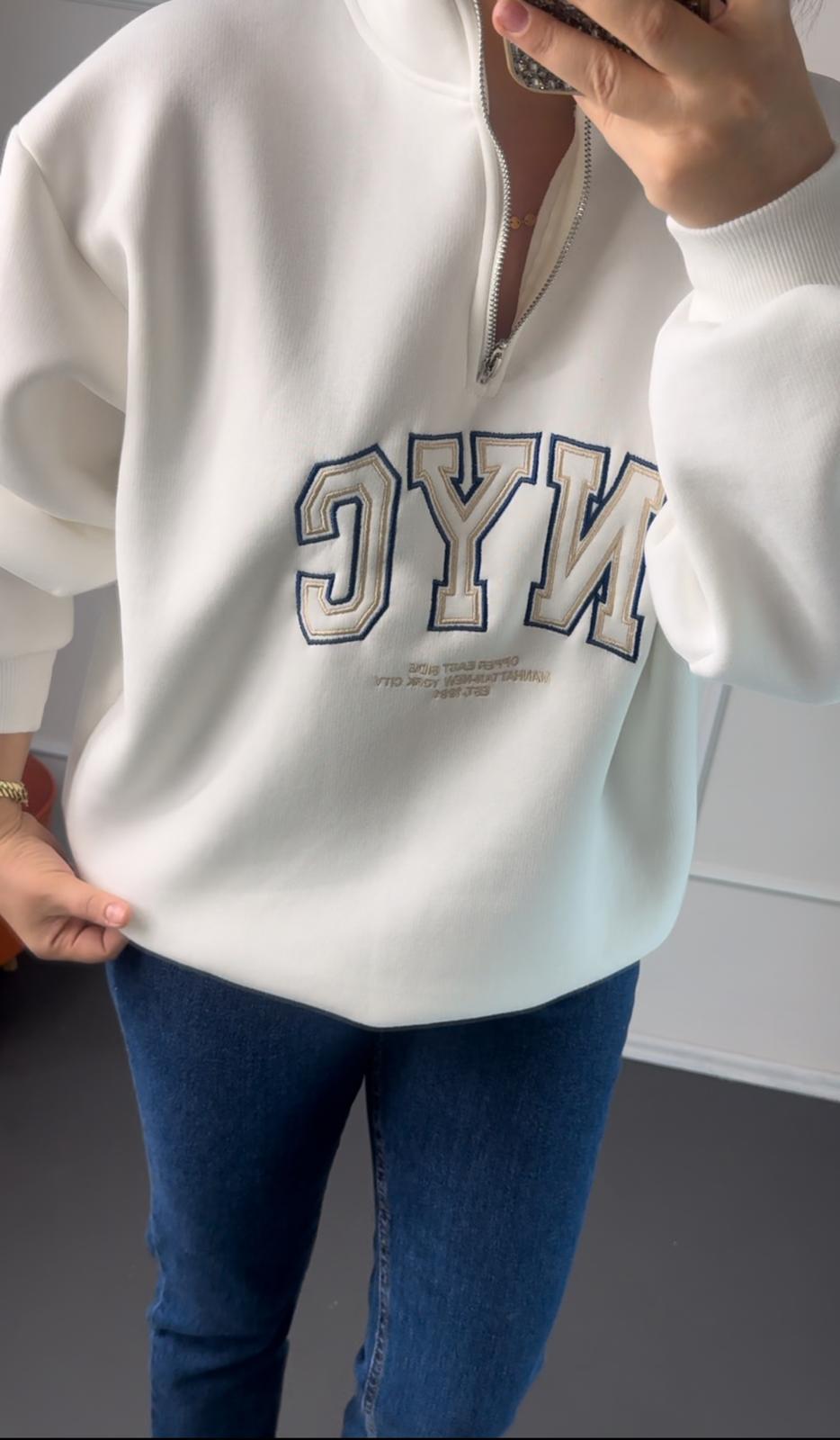 Şardonlu Sweatshirt