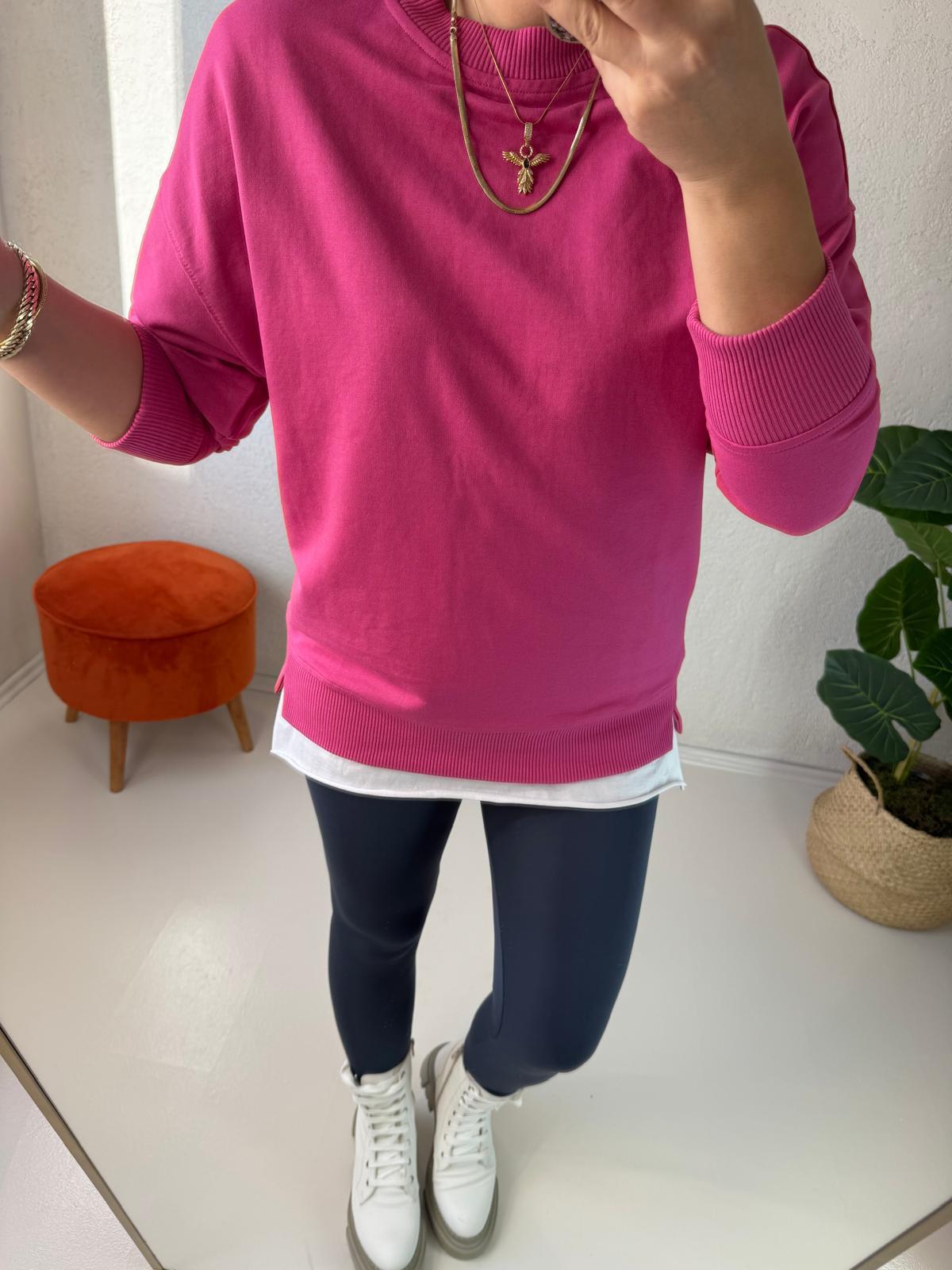 Şardonsuz Pamuklu Sweatshirt